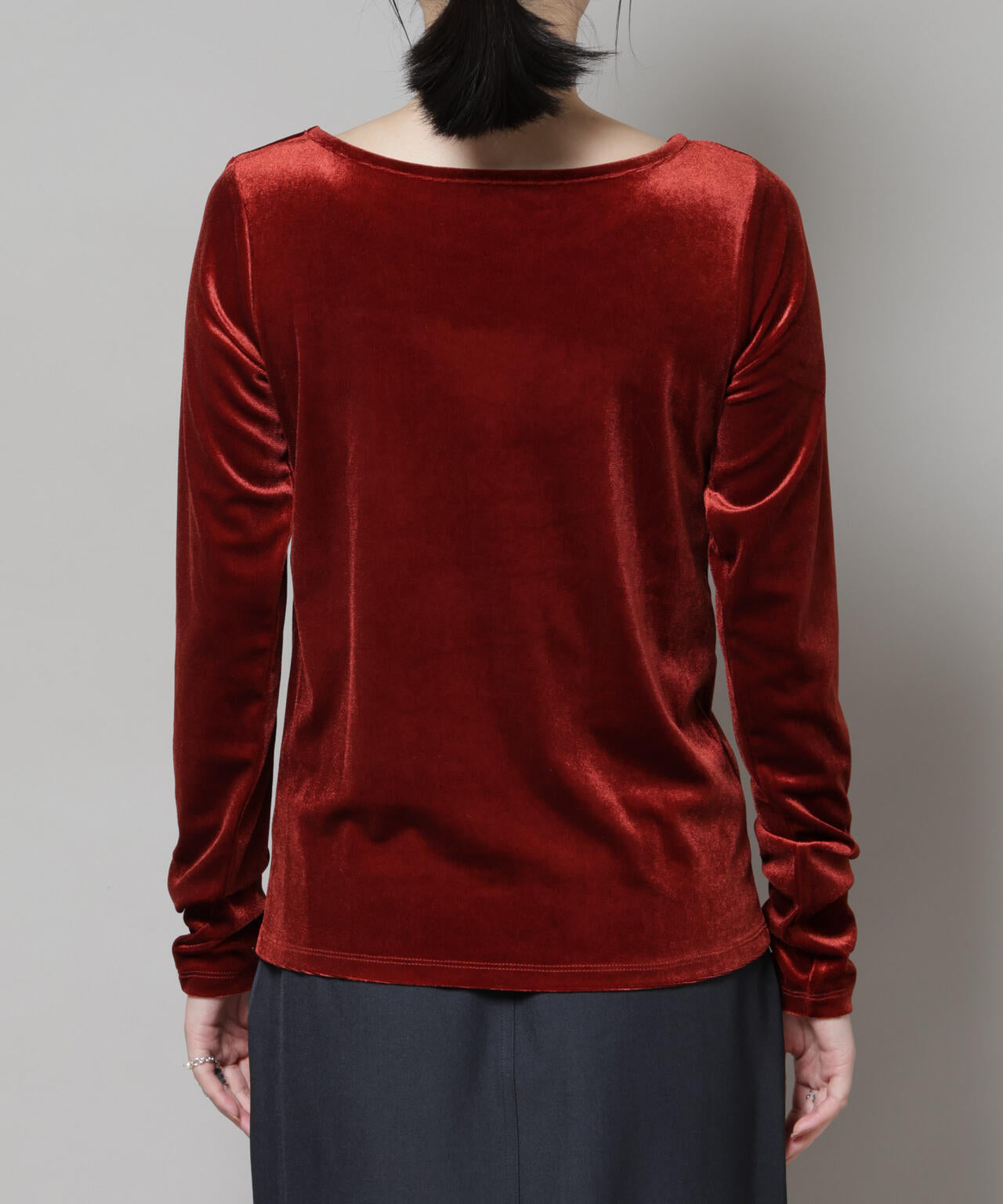 前後2wayベロアカットトップス(セットアップ可)