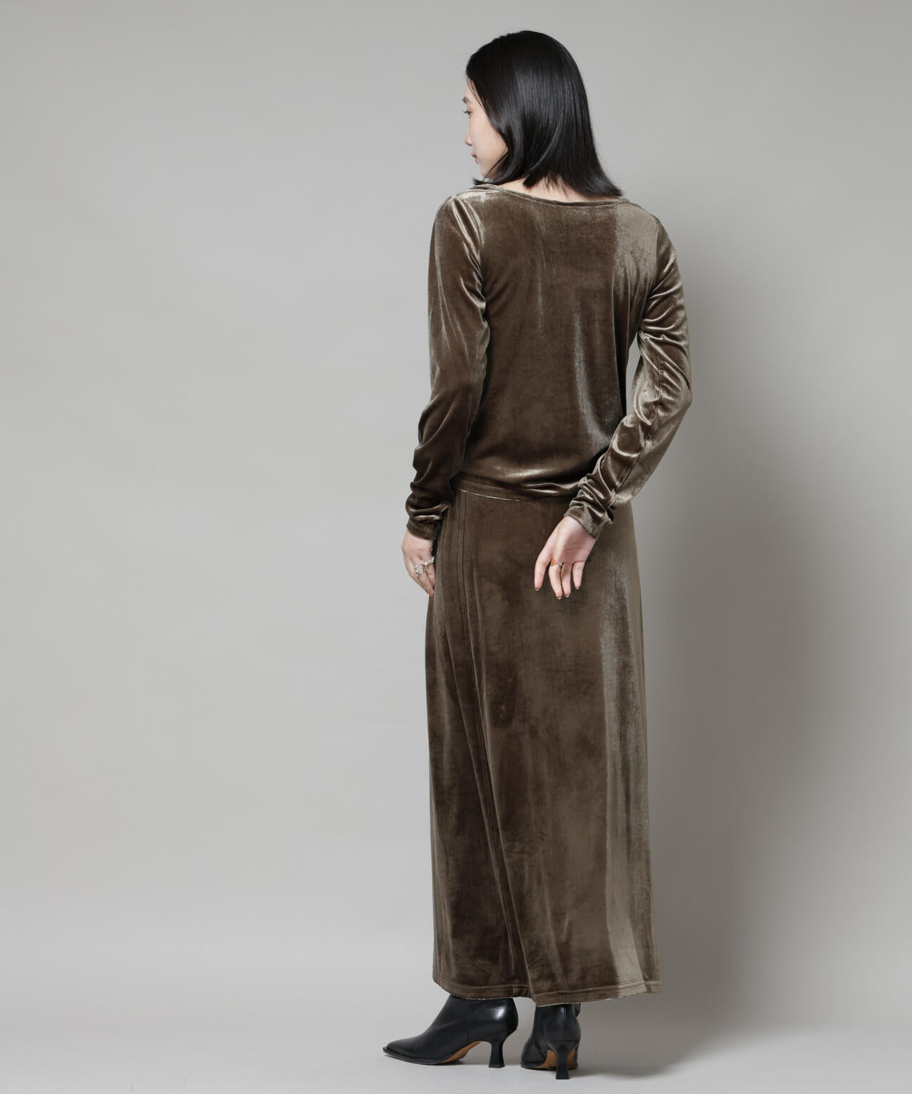 前後2wayベロアカットトップス(セットアップ可)