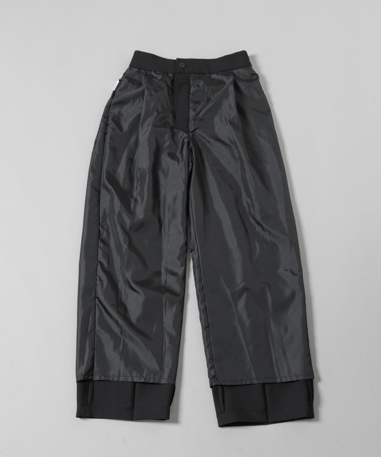 ワンタックセンタープレスストレートパンツ(セットアップ可)