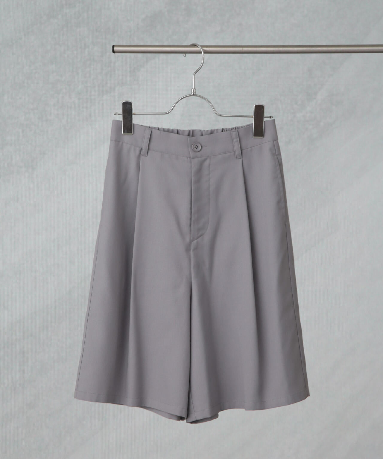 ワンタックショートパンツ(セットアップ可)