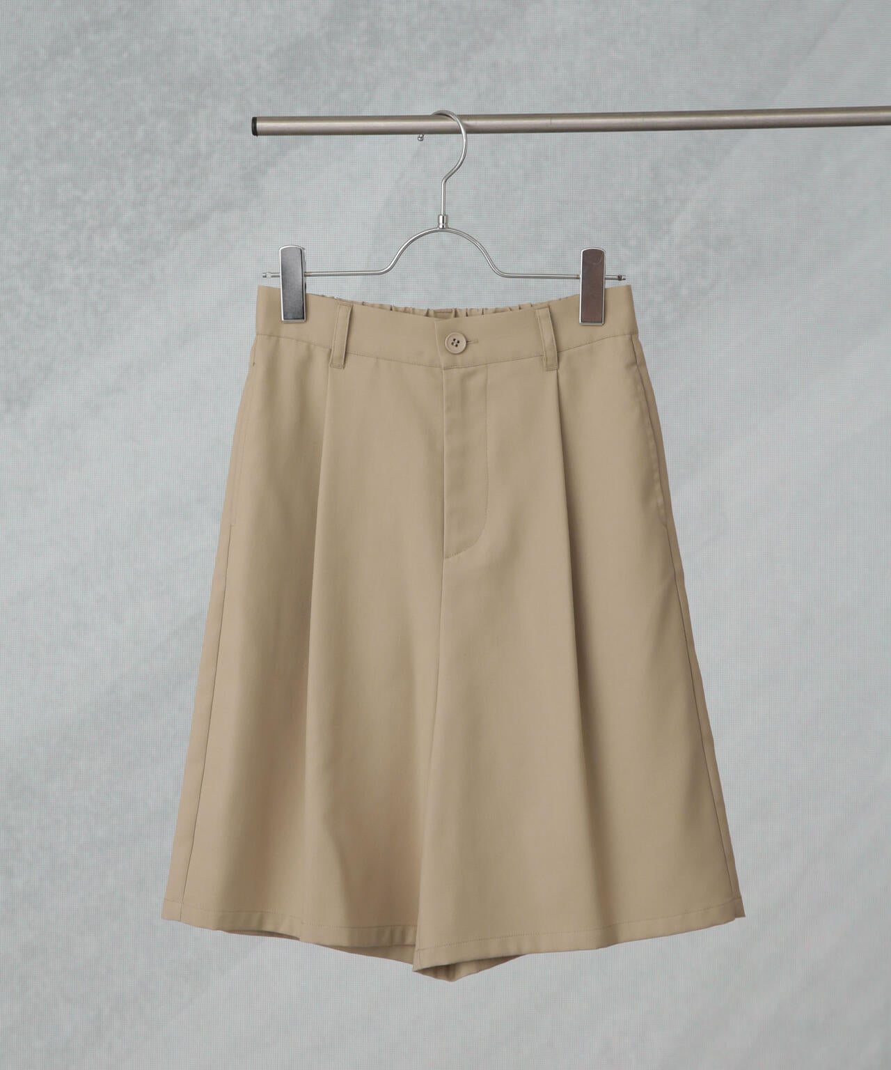 ワンタックショートパンツ(セットアップ可)