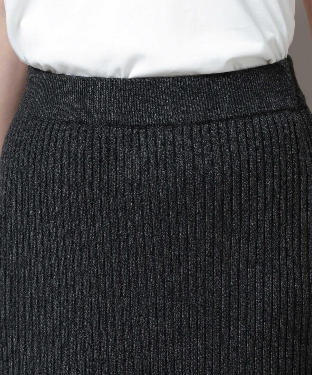 メランジリブタイトスカート(セットアップ可)