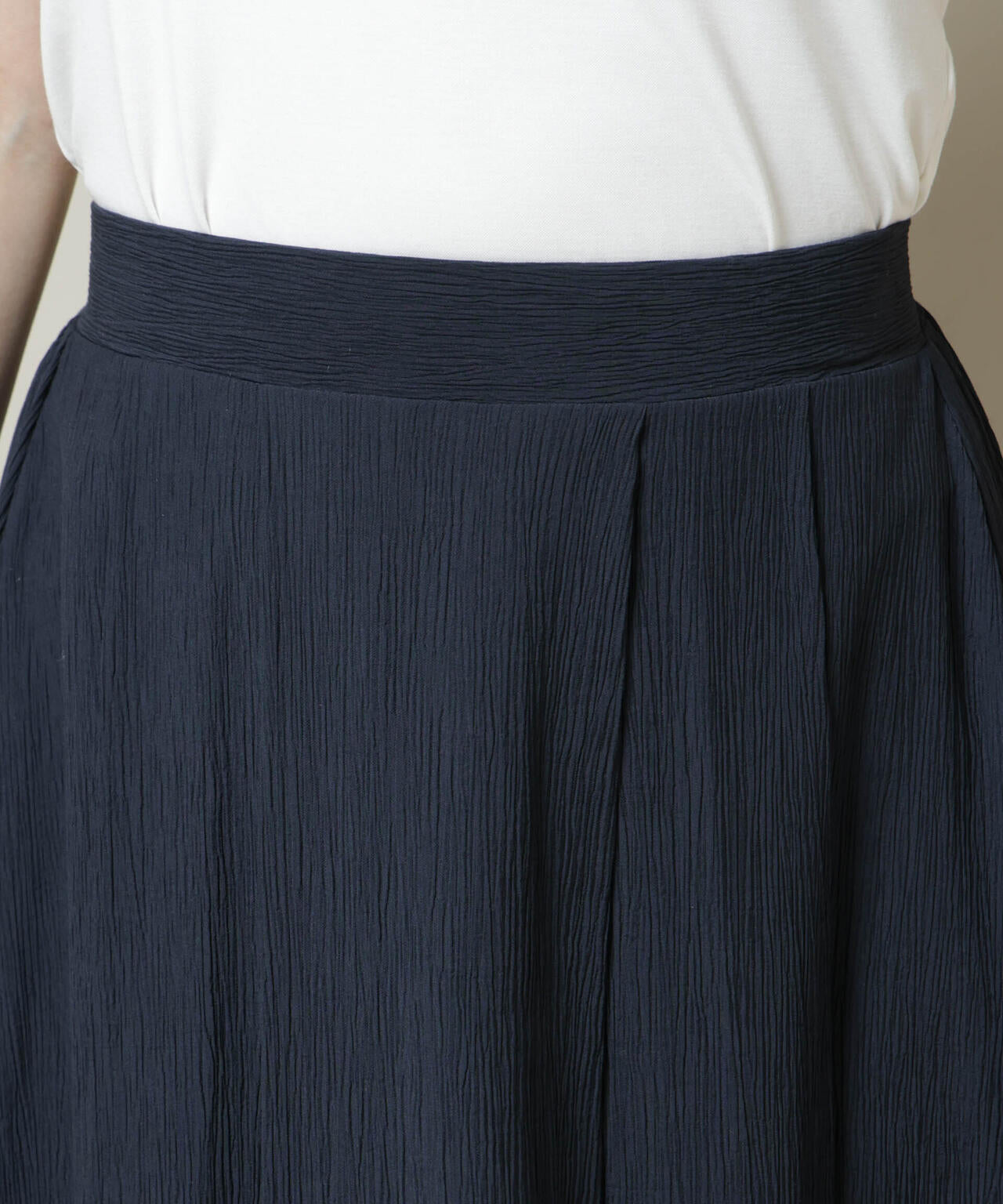 楊柳タックフレアスカート