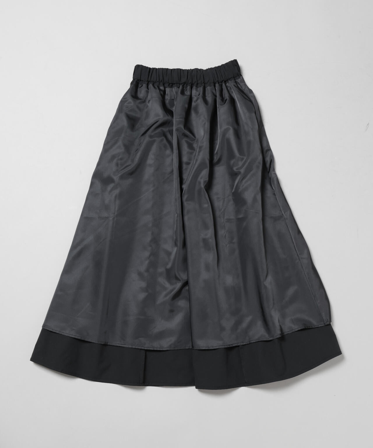 【撥水加工】ギャザーボリュームスカート