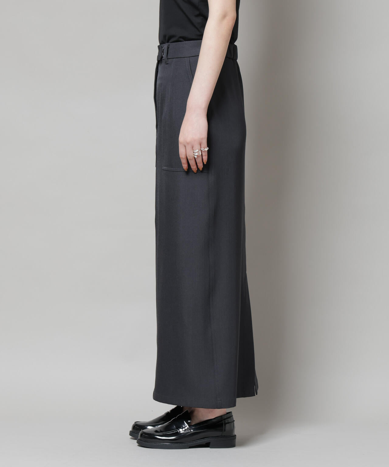 ポケットディティールナロースカート(セットアップ可)
