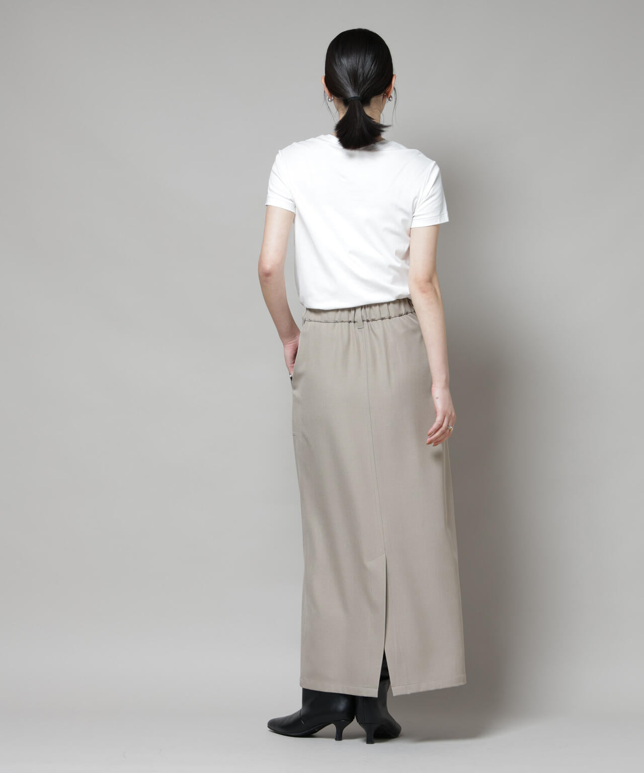 ポケットディティールナロースカート(セットアップ可)