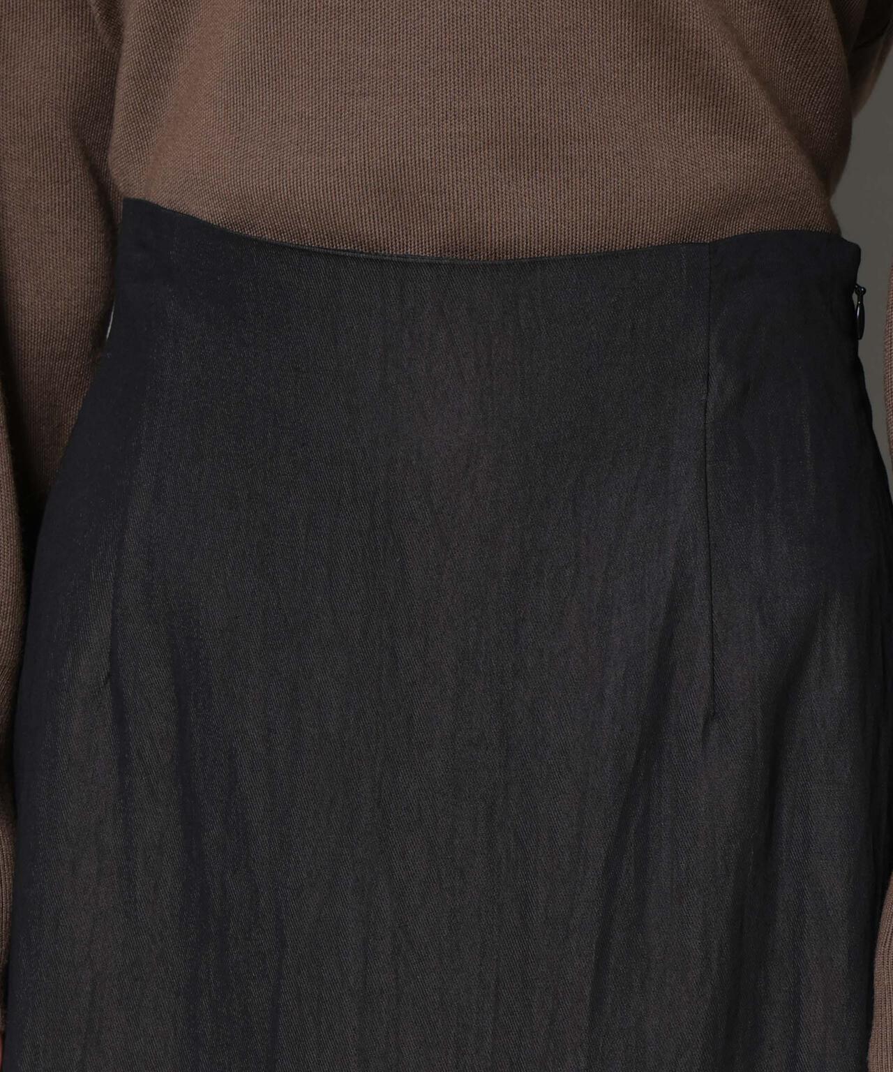 切り替え裾フレアスカート