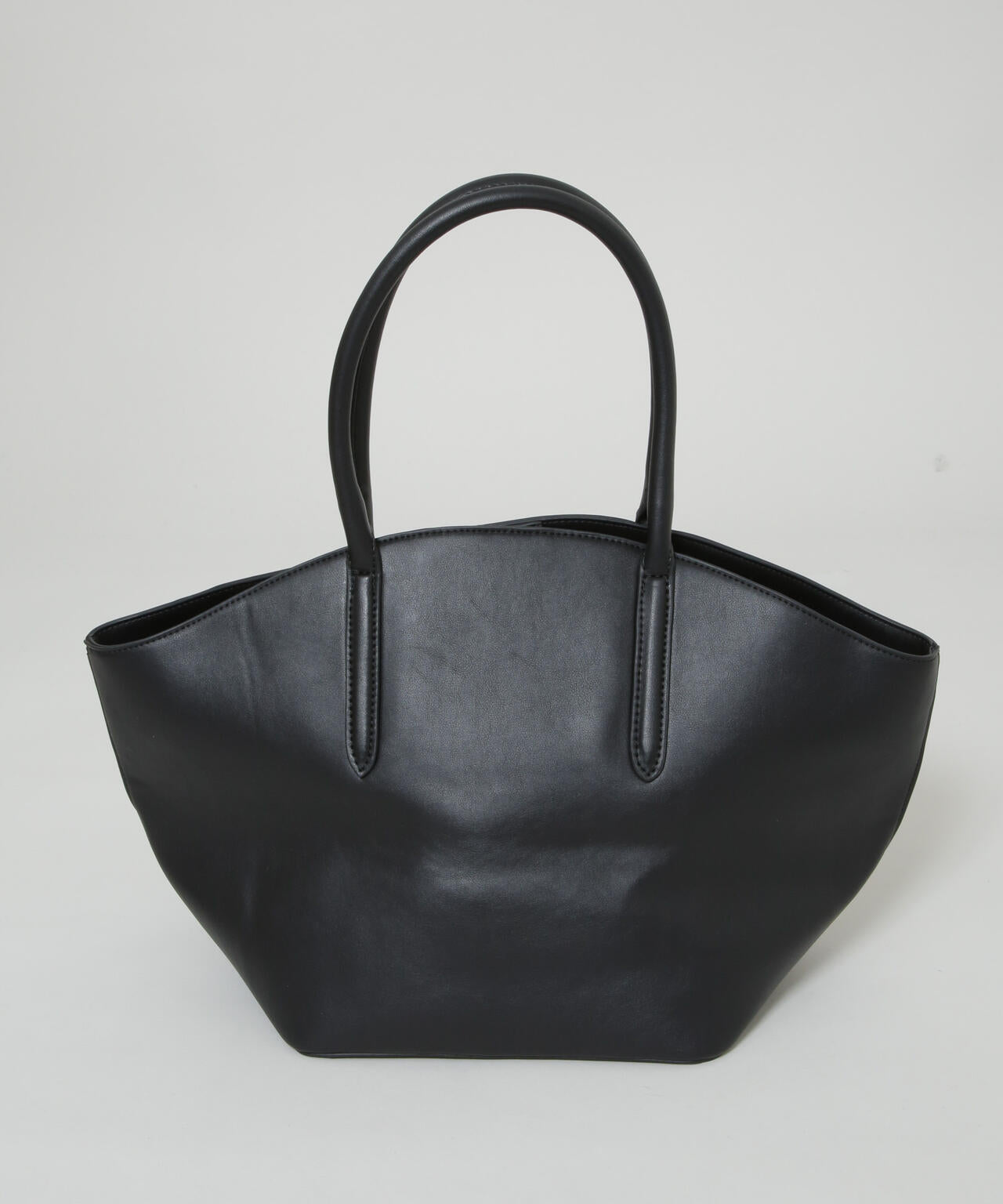 ラウンドシンプルトートバッグ