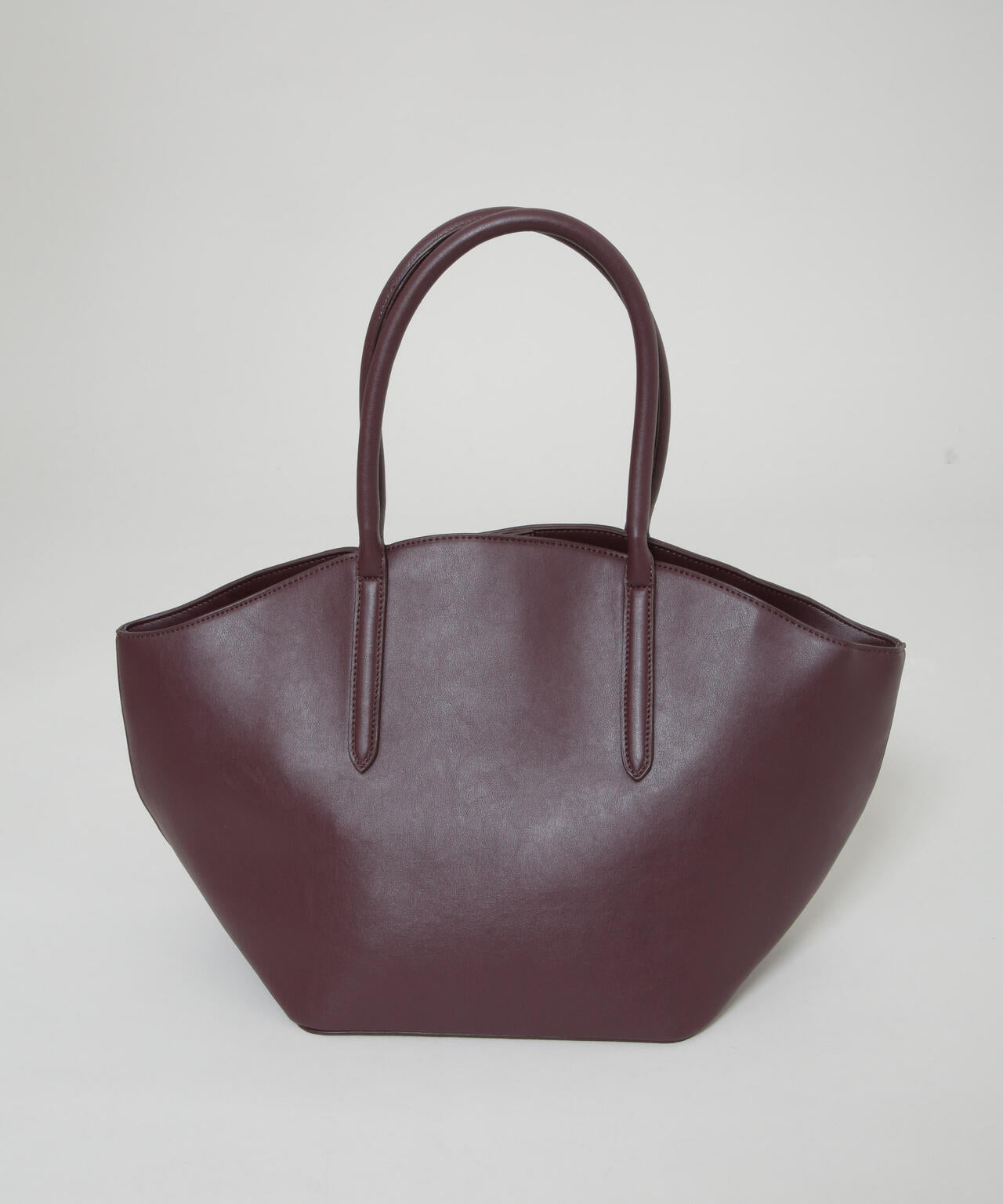 ラウンドシンプルトートバッグ