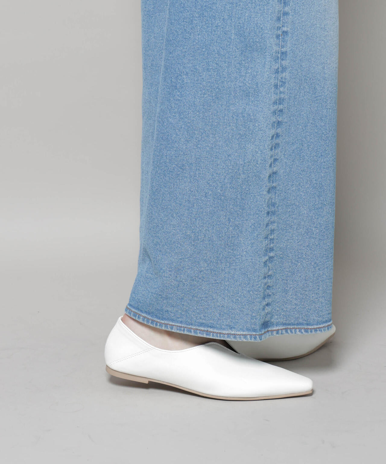 Vカット2wayフラットシューズ