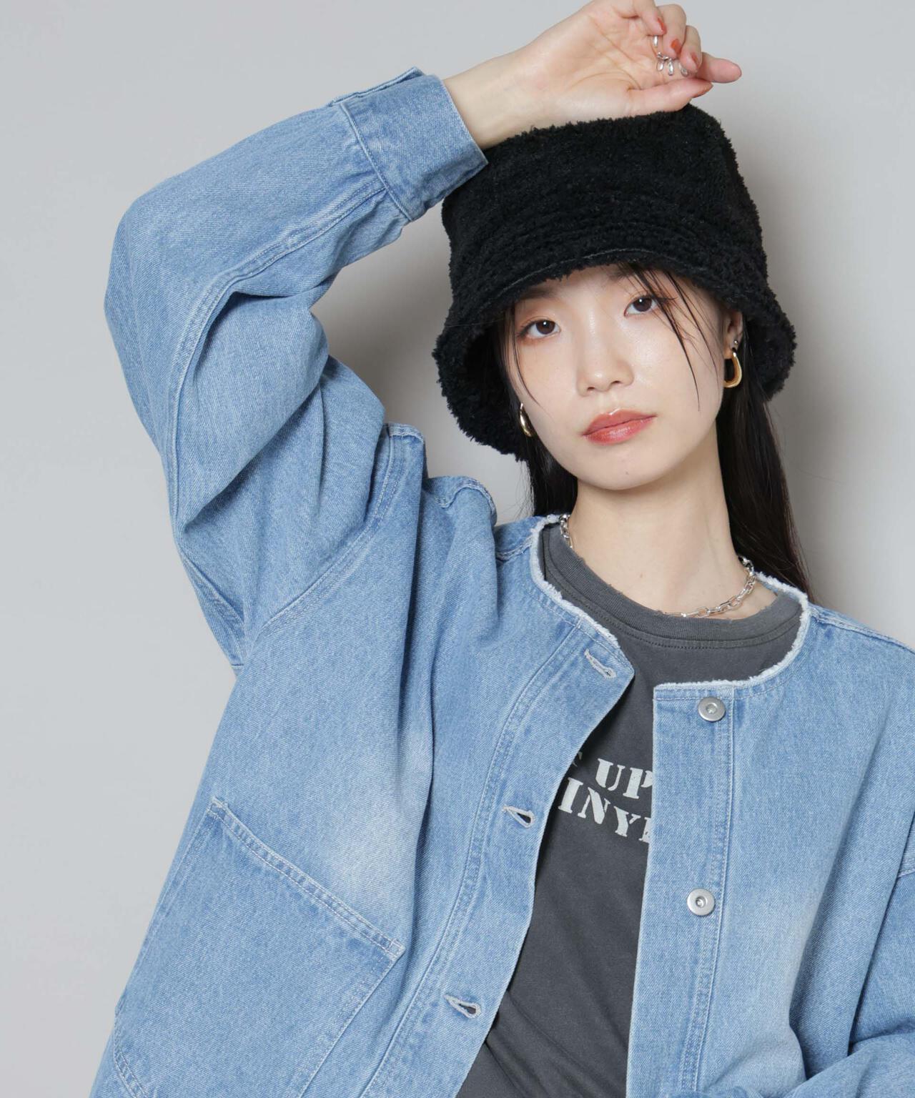 Healthknit/別注ボアバケットハット