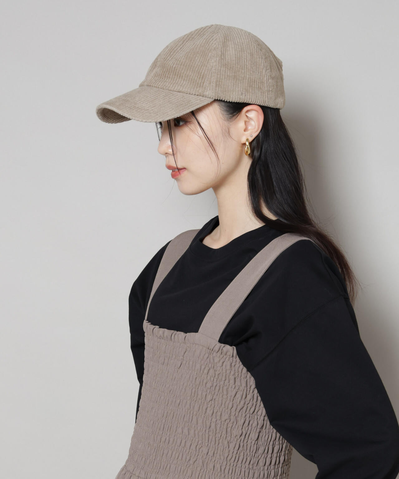 Healthknit/別注コーデュロイキャップ