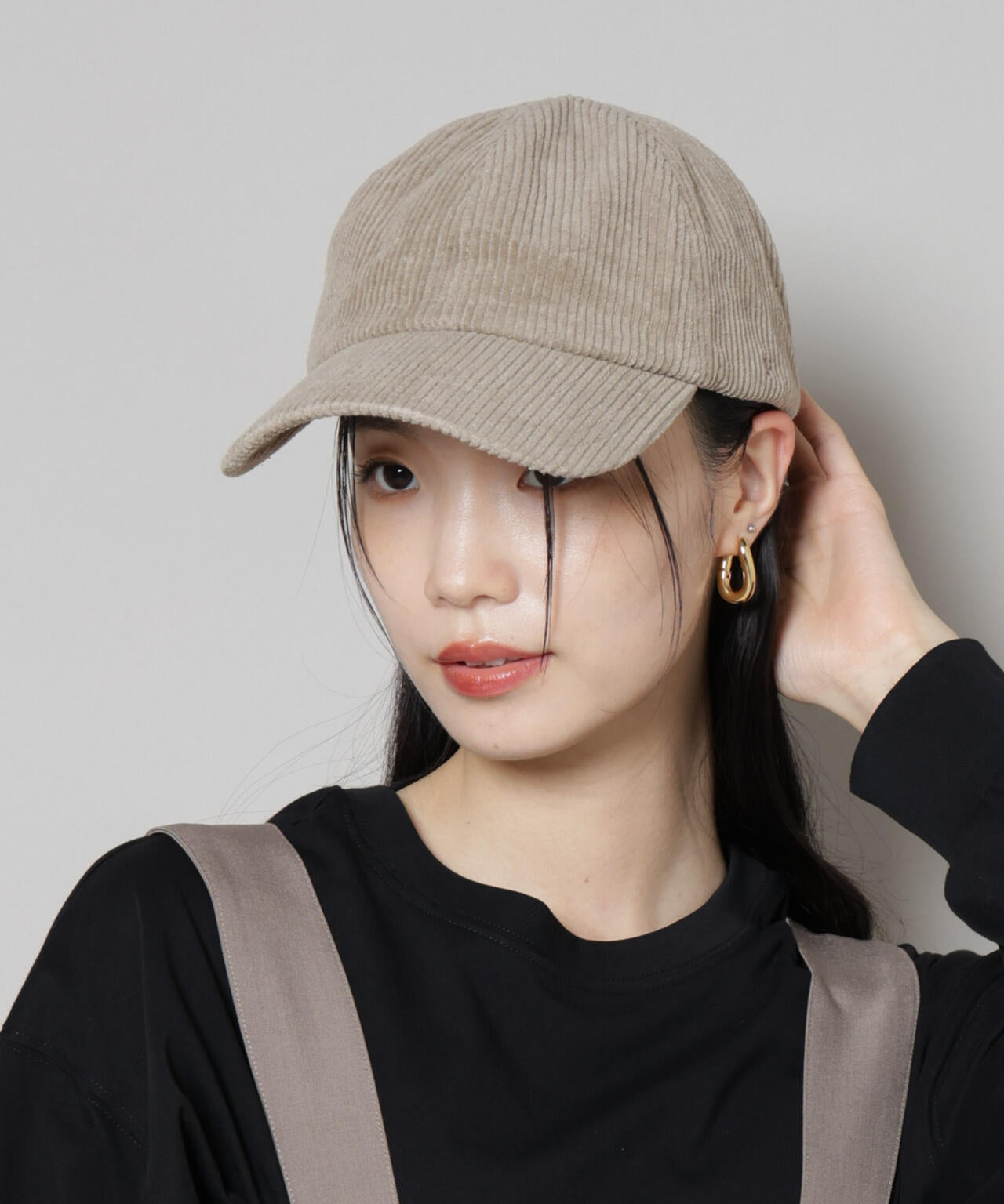 Healthknit/別注コーデュロイキャップ