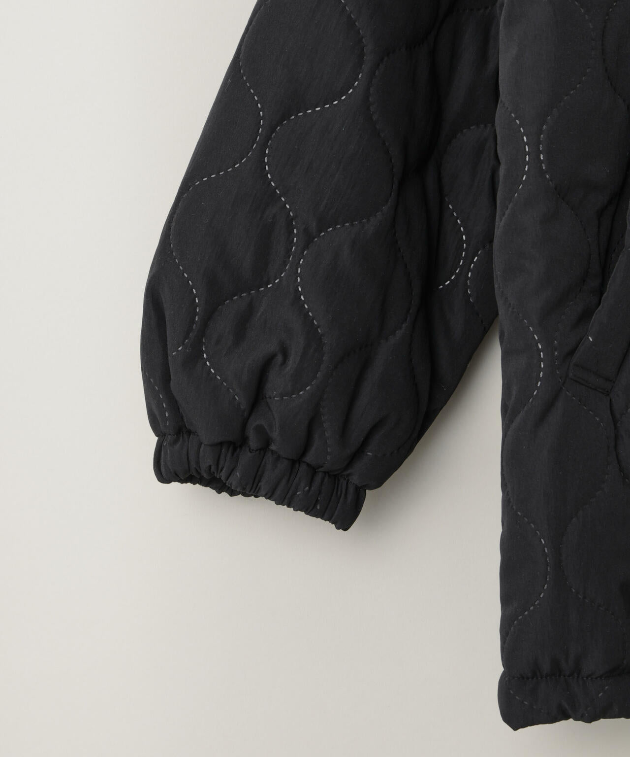 ひょうたんキルトラグランミドルコート