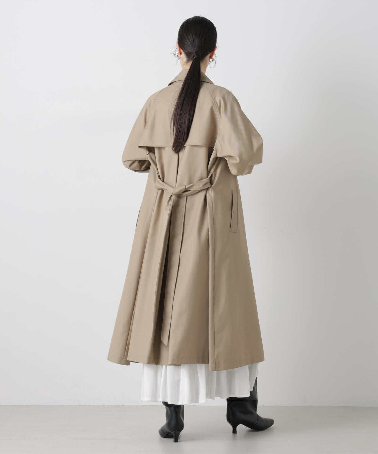 撥水&花粉ガード トレンチコート