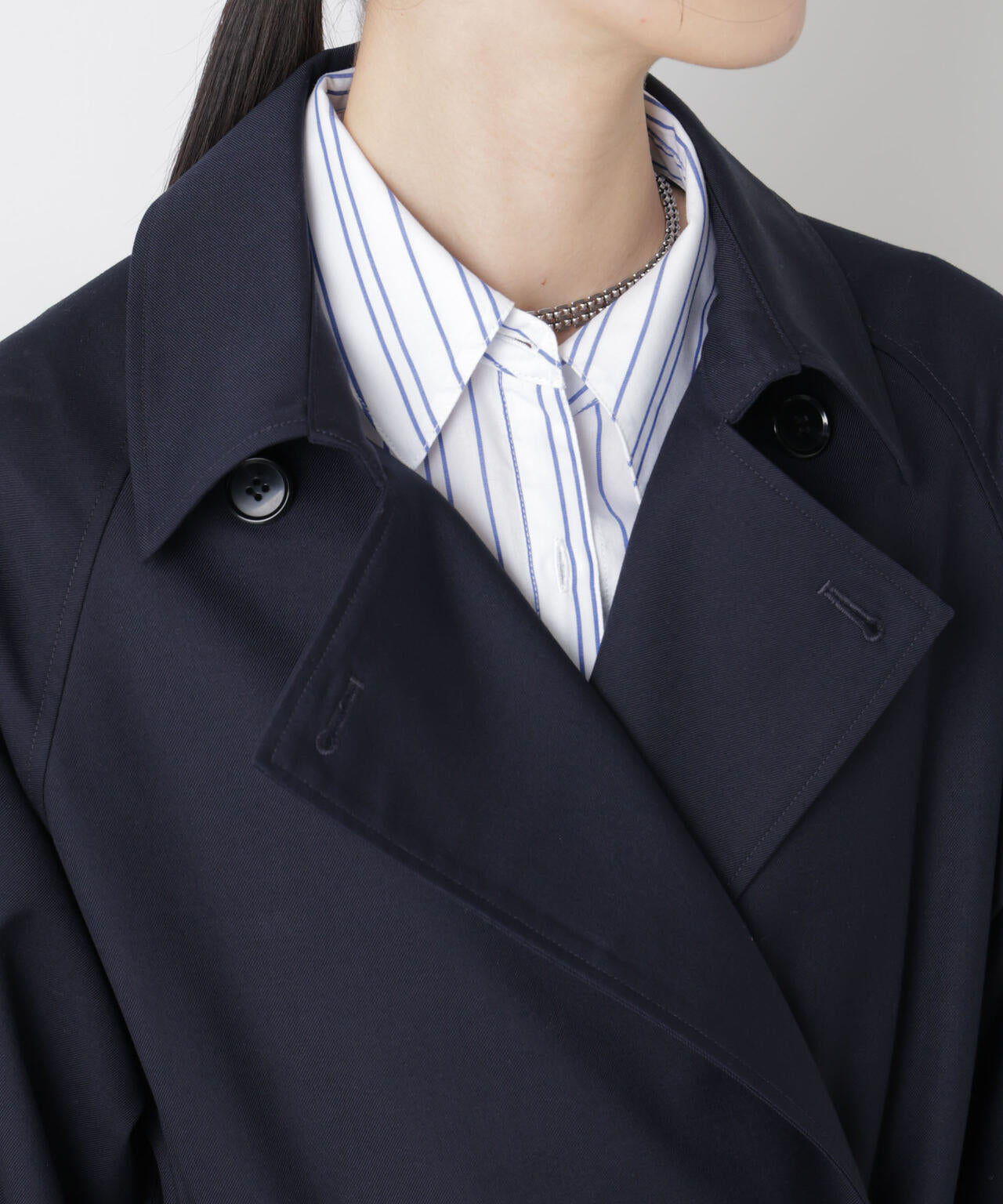 撥水&花粉ガード トレンチコート