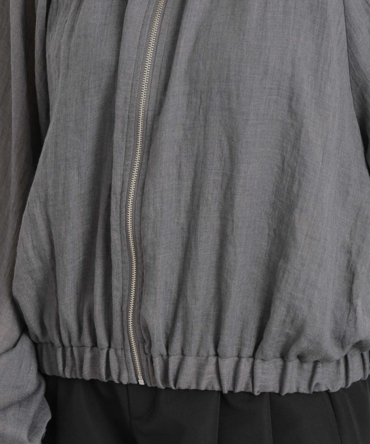 TCボイルジップアップギャザーブルゾン(セットアップ可)