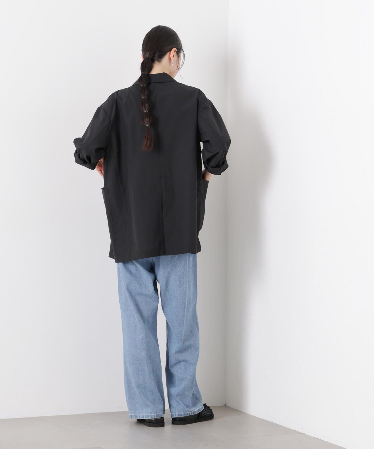 ソフトシアーシングルジャケット(セットアップ可)