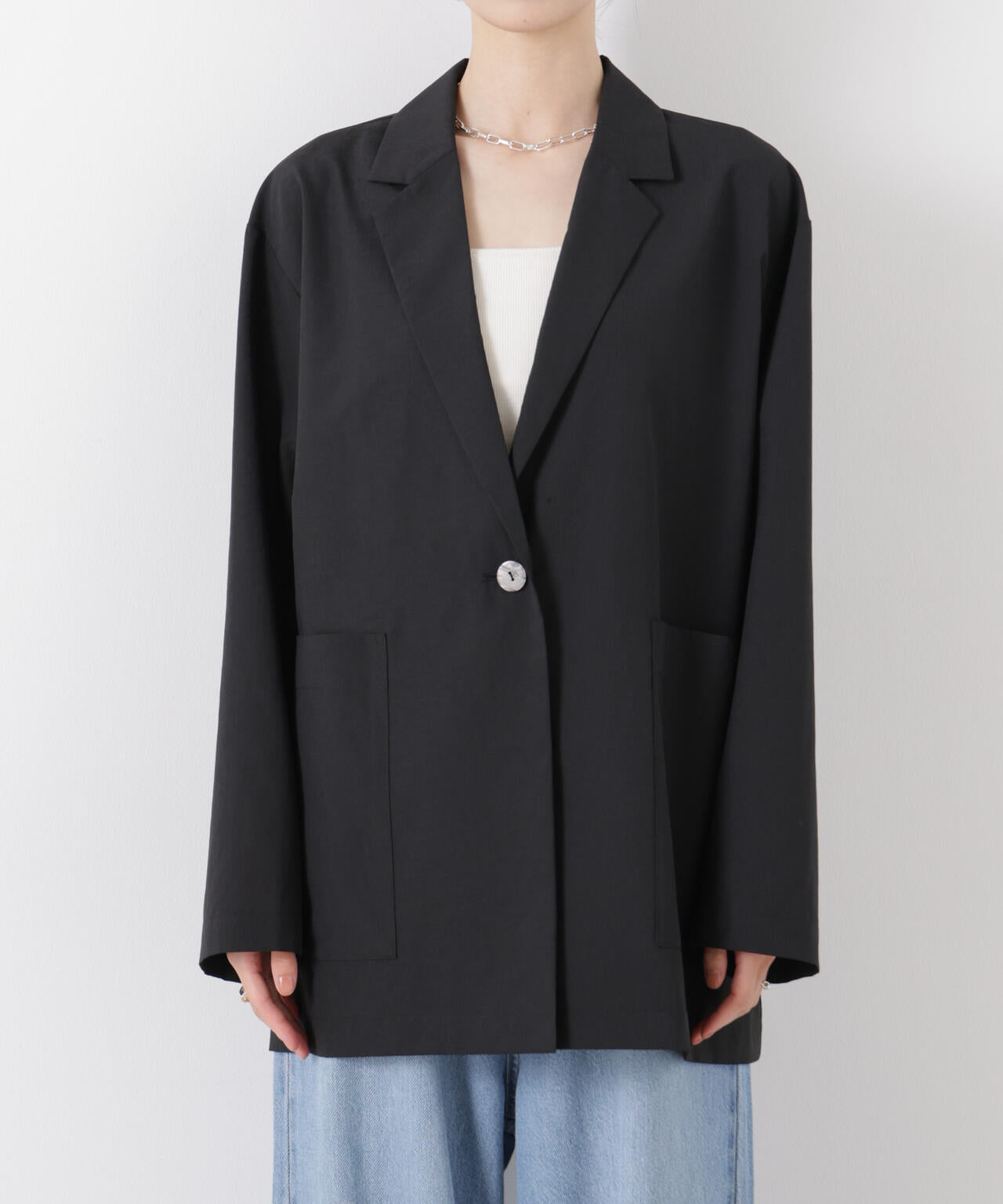 ソフトシアーシングルジャケット(セットアップ可)