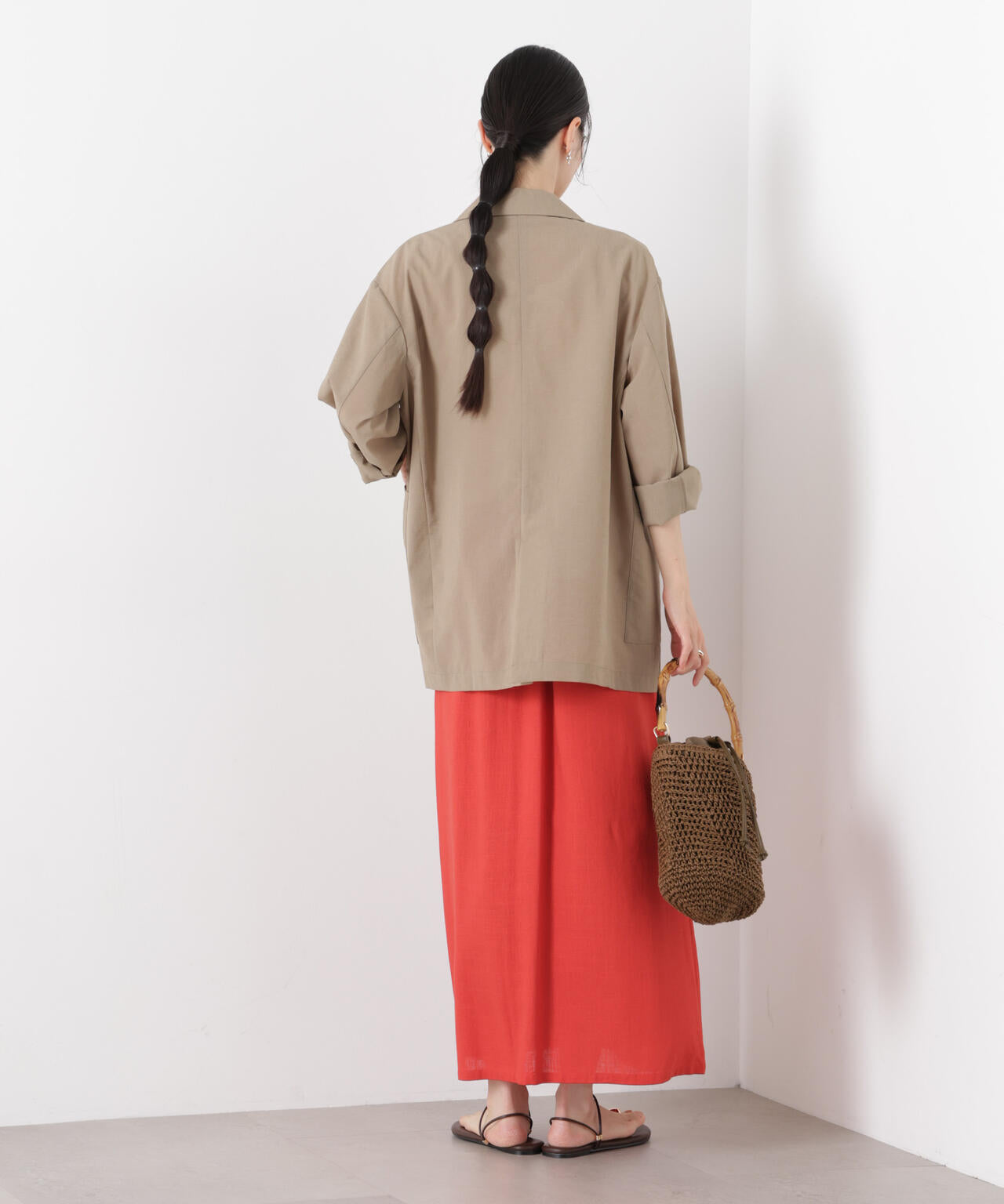 ソフトシアーシングルジャケット(セットアップ可)