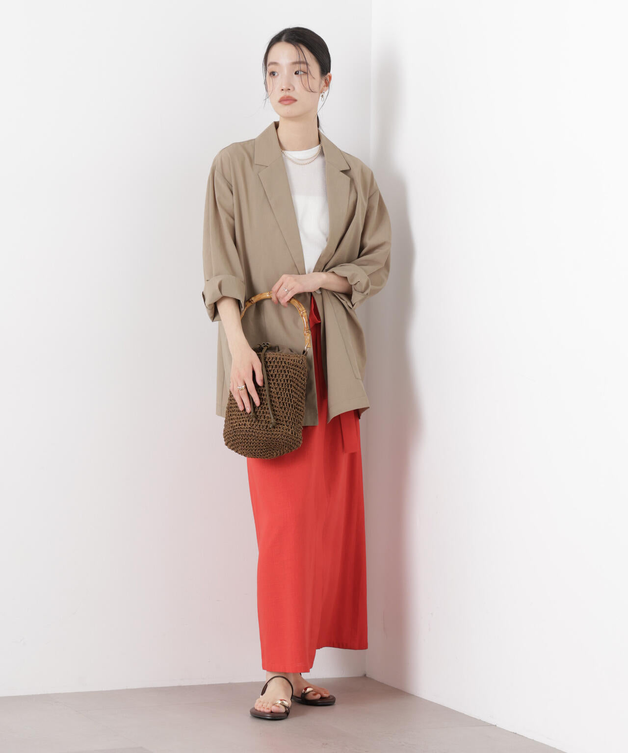 ソフトシアーシングルジャケット(セットアップ可)