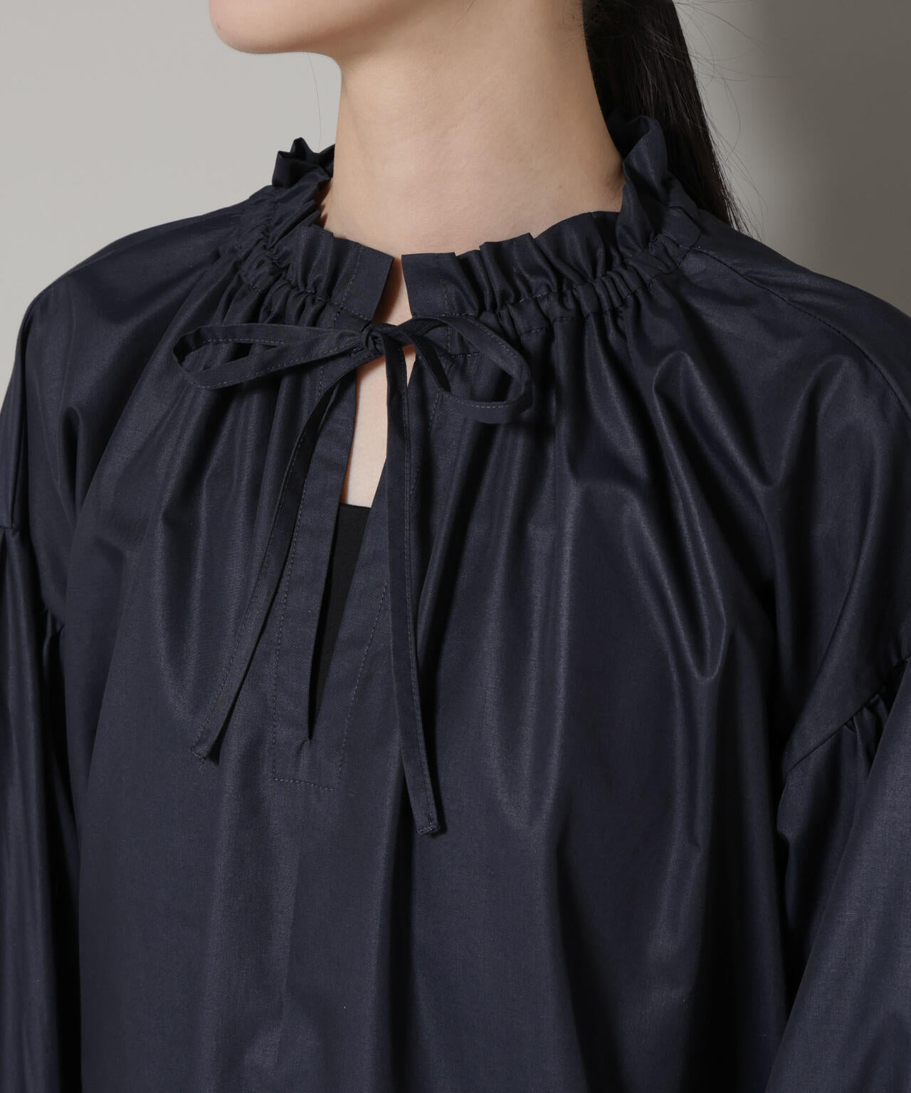 キルティングベスト×ギャザーワンピース アンサンブルセット