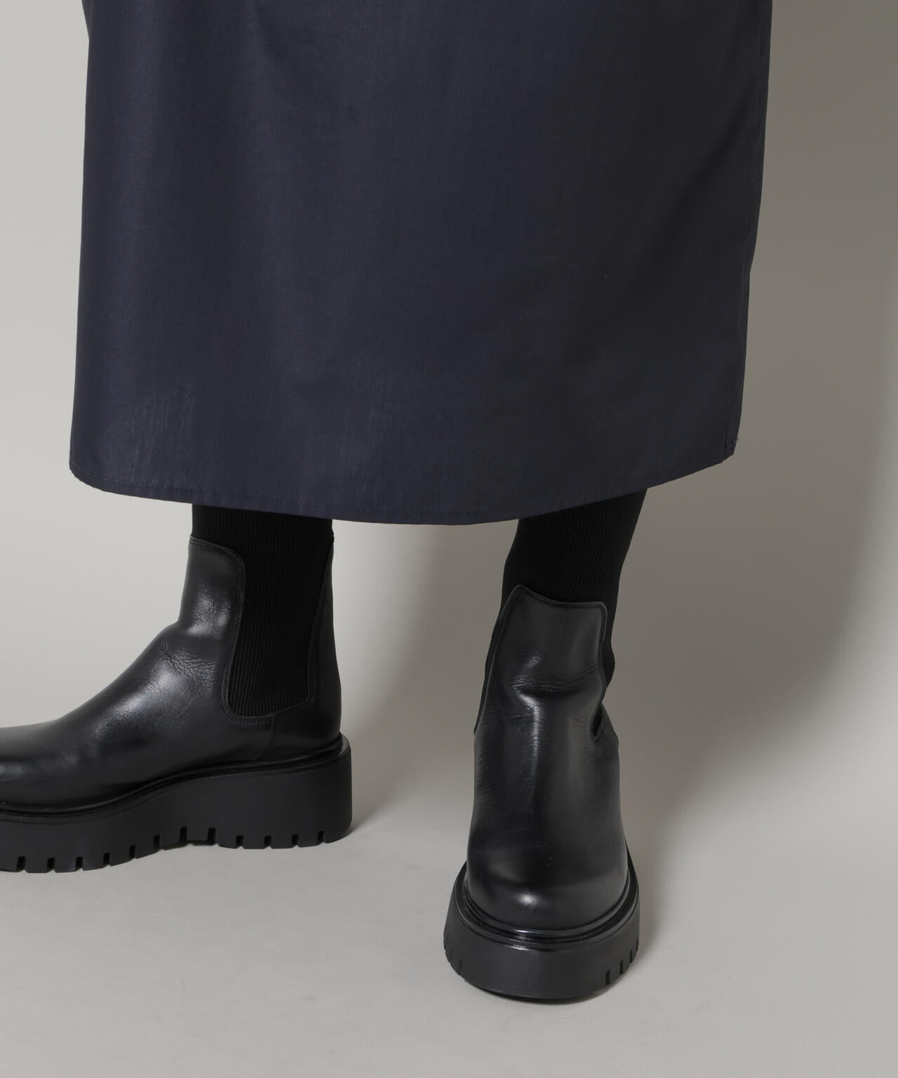 キルティングベスト×ギャザーワンピース アンサンブルセット