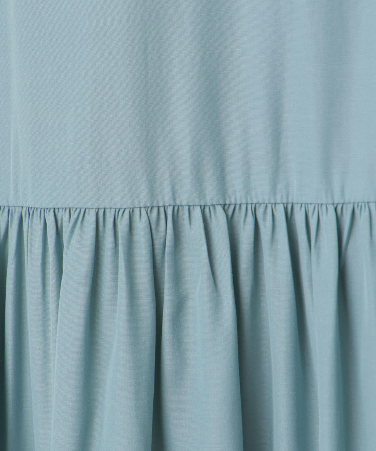 切り替えギャザーワンピース