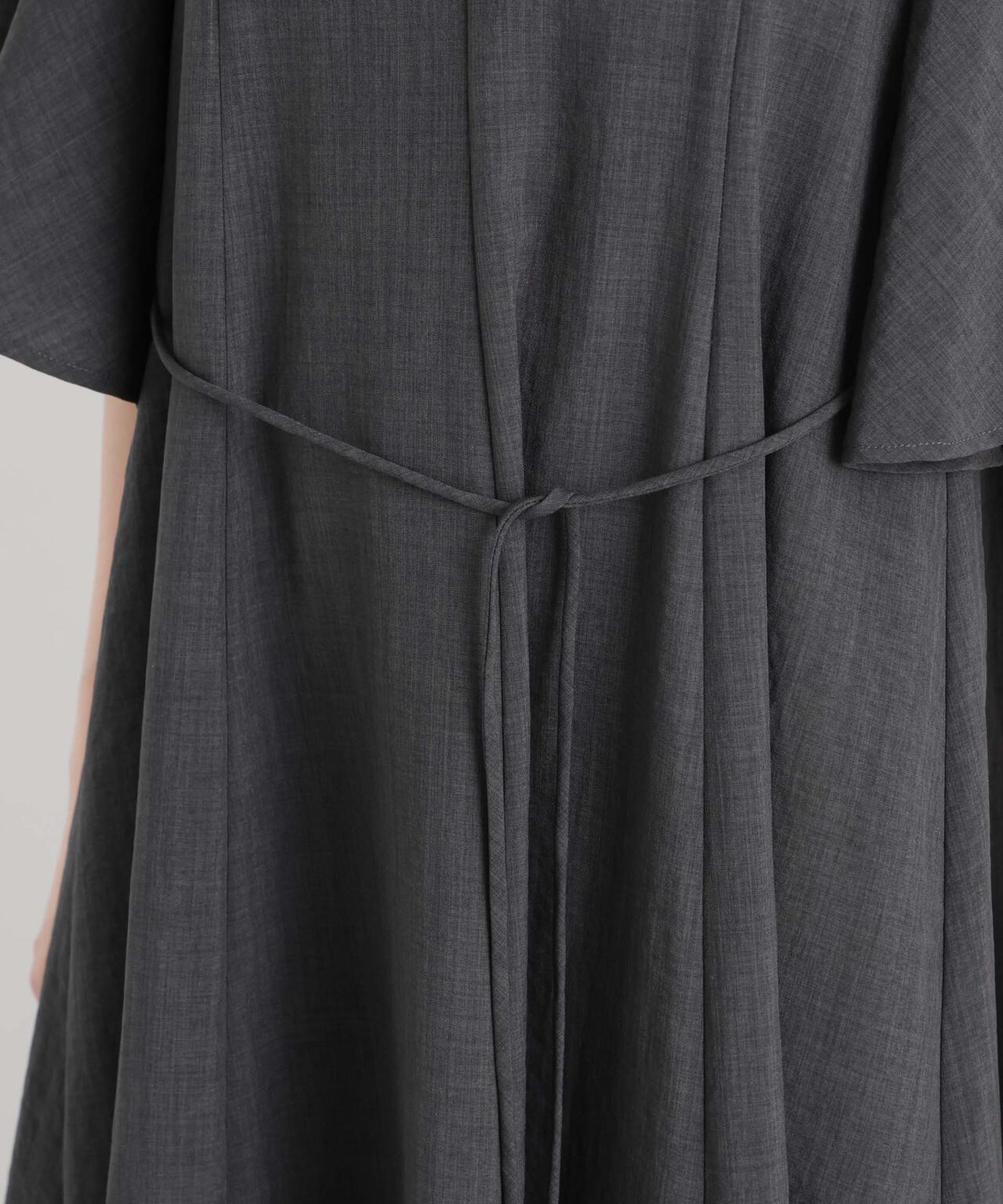 タンブラーブッチャーフレアスリーブワンピース