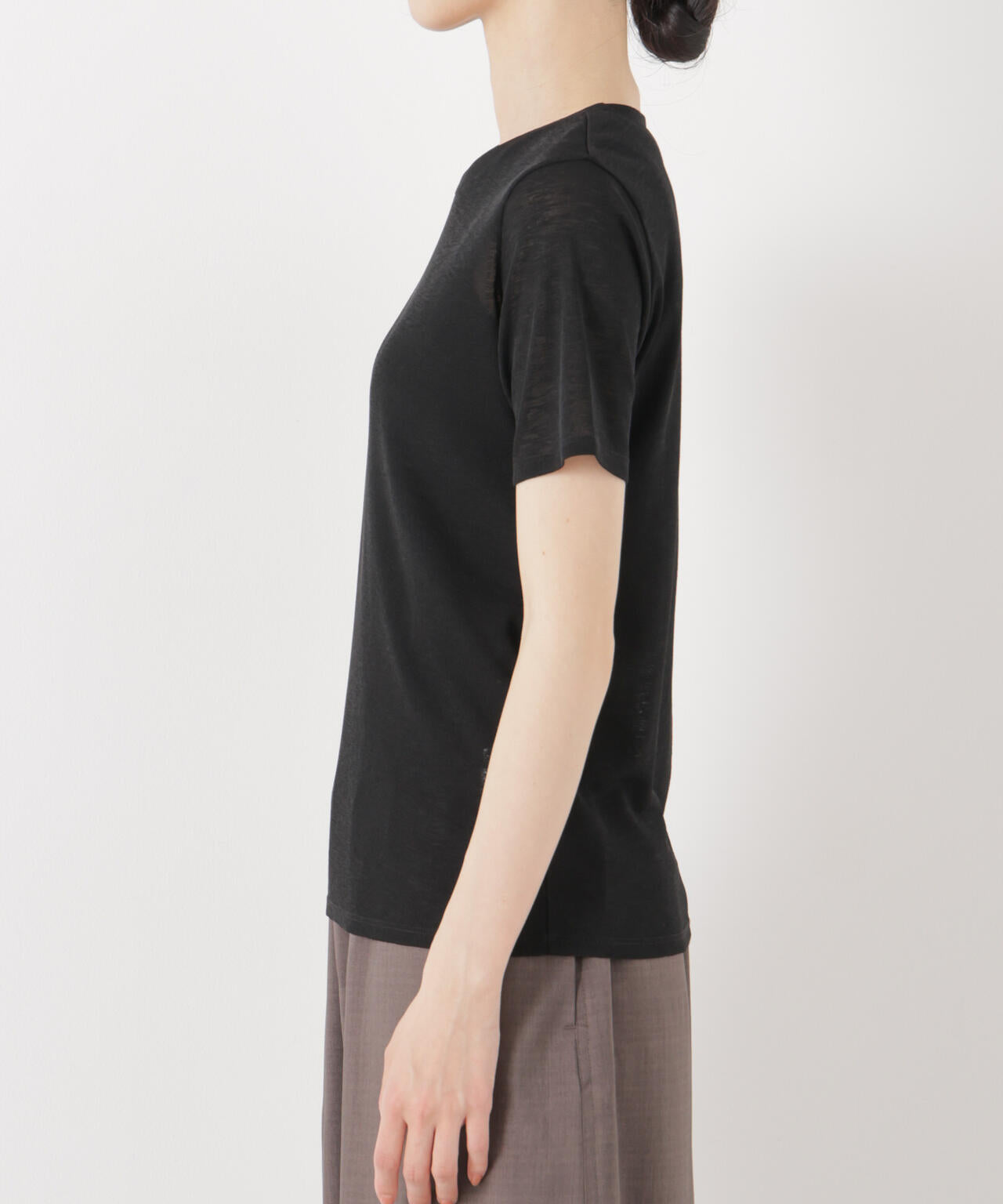 スラブシアー半袖Tシャツ