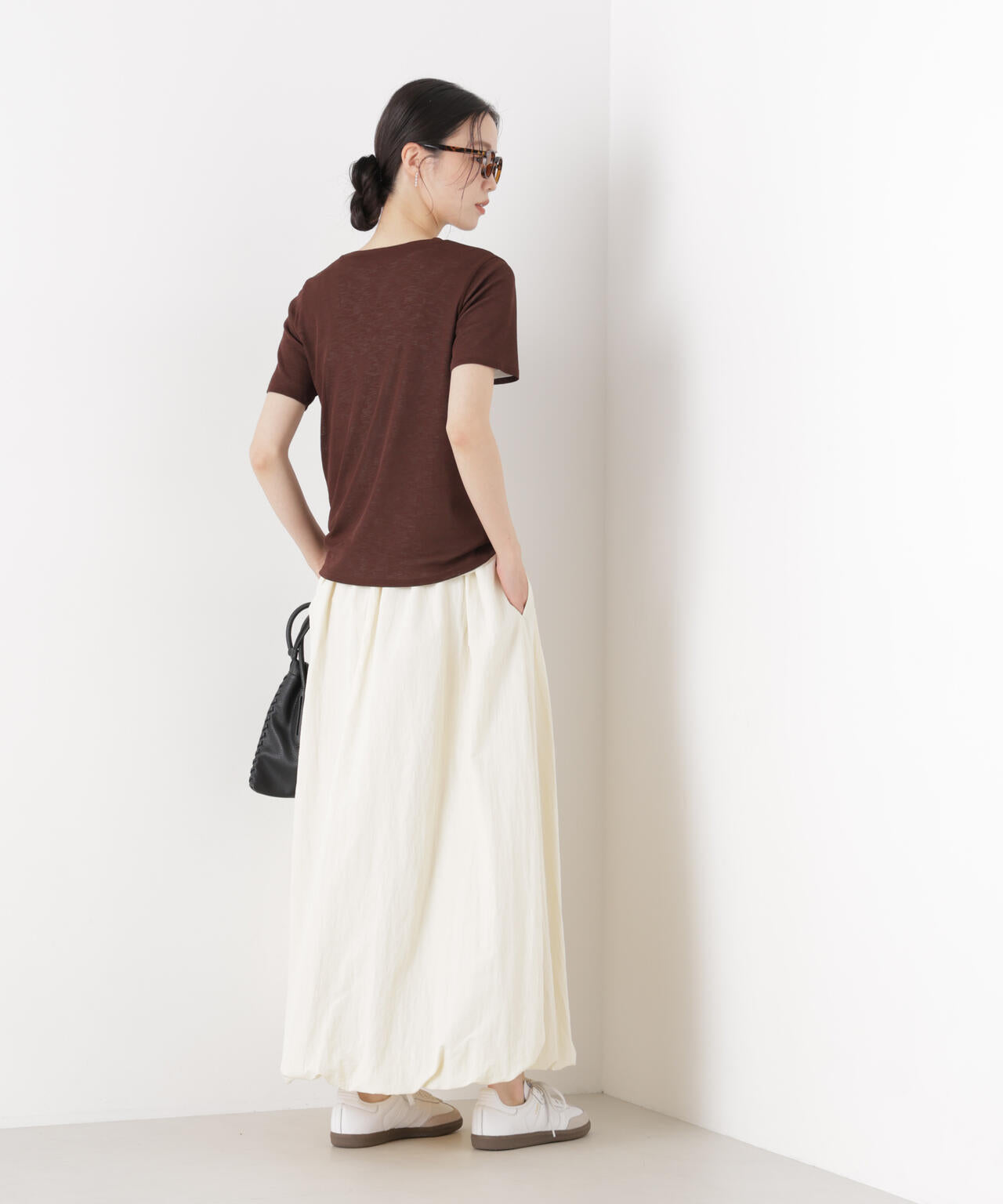 スラブシアー半袖Tシャツ