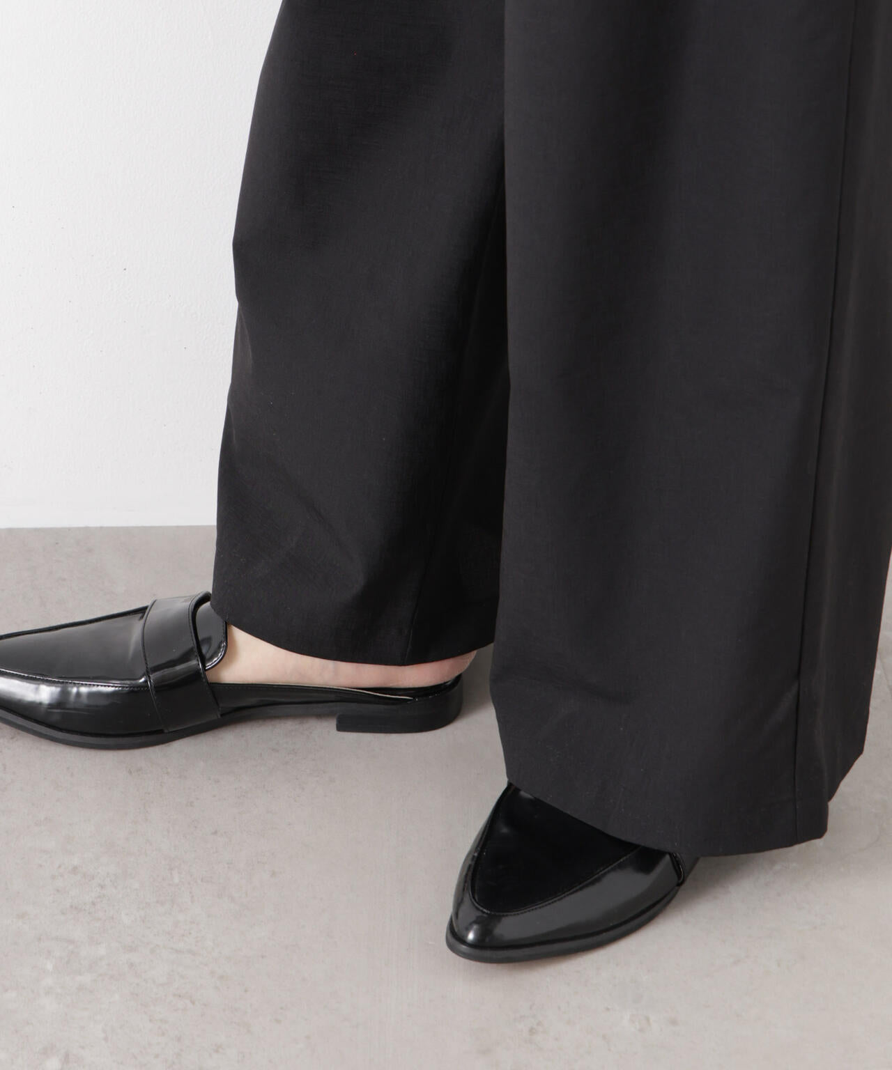 ソフトシアーツータックワイドパンツ(セットアップ可)