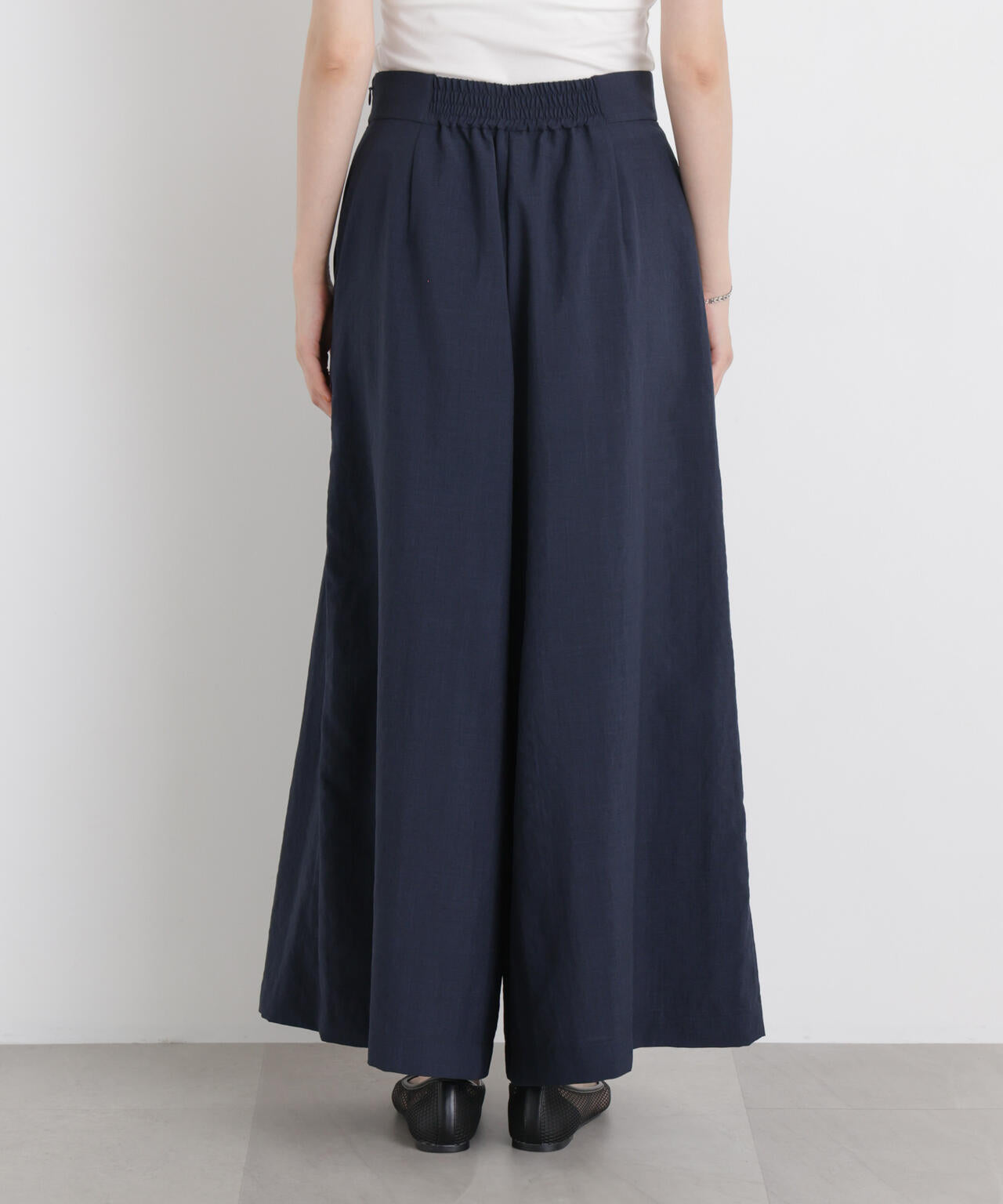 タンブラーブッチャーボックスプリーツワイドパンツ(セットアップ可)