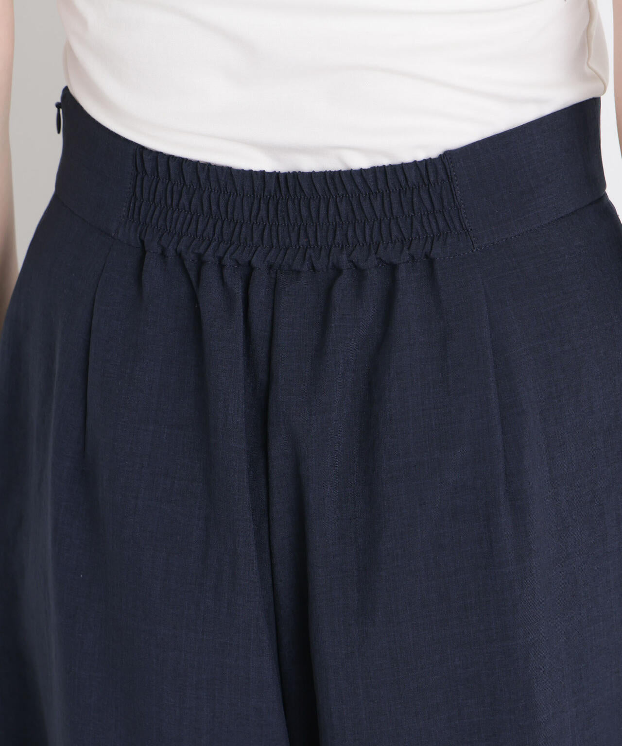 タンブラーブッチャーボックスプリーツワイドパンツ(セットアップ可)