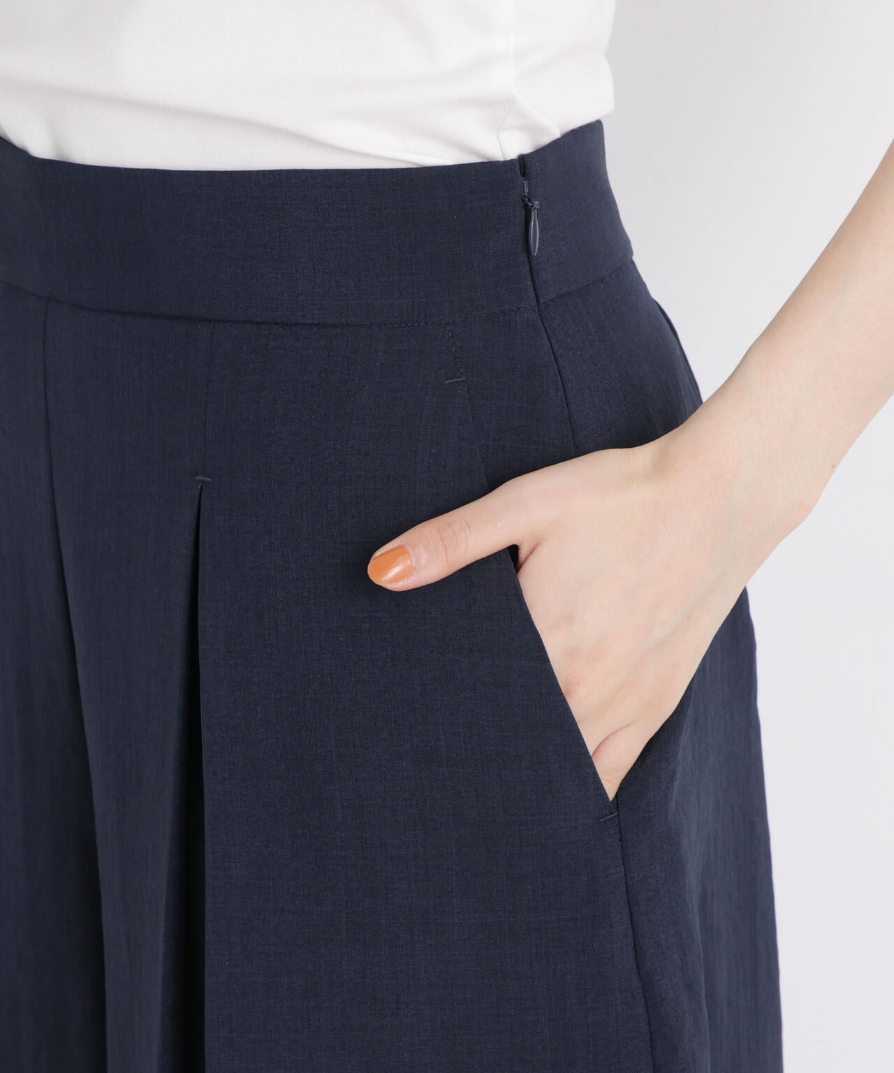 タンブラーブッチャーボックスプリーツワイドパンツ(セットアップ可)