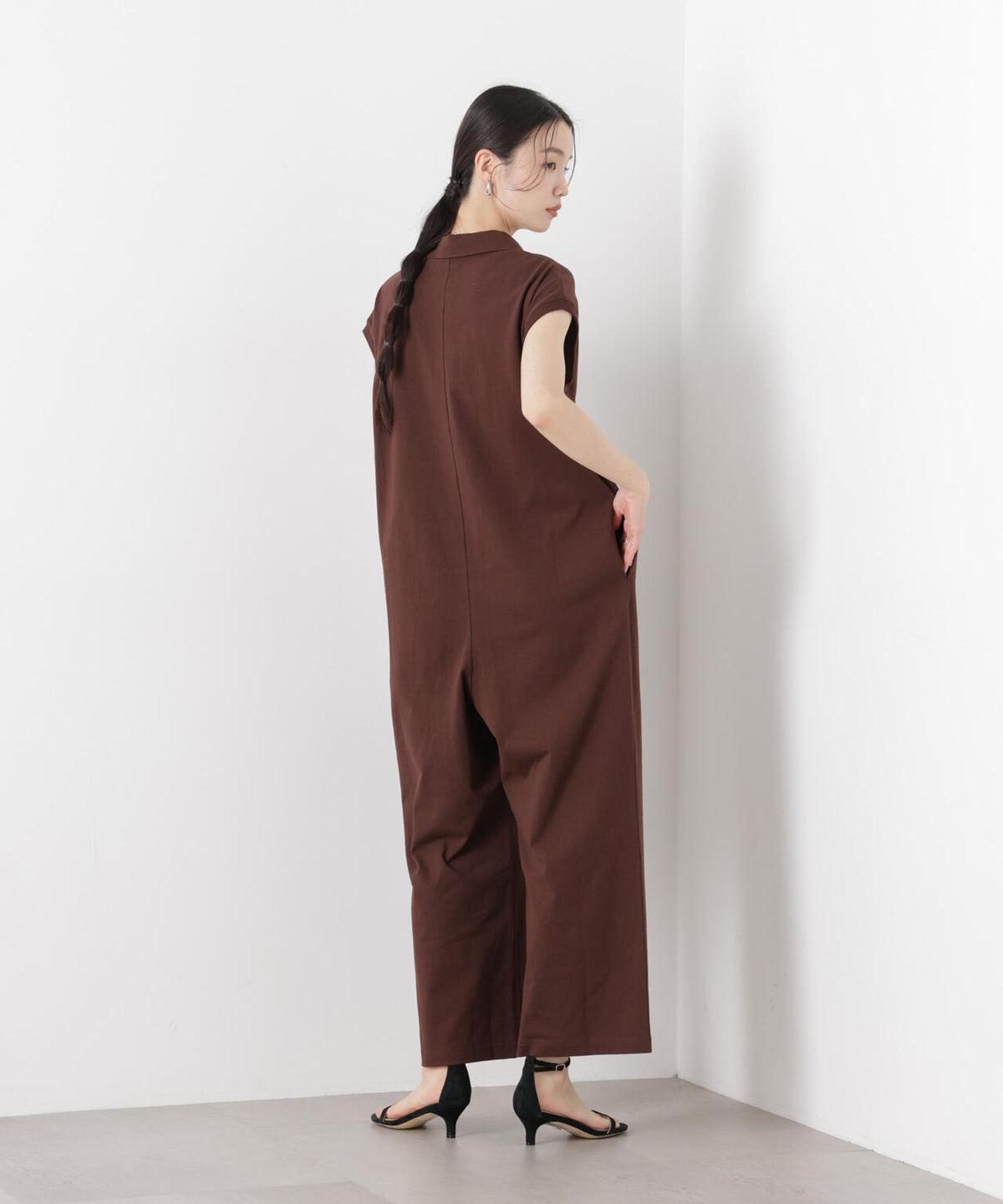 ポロサロペットカットパンツ