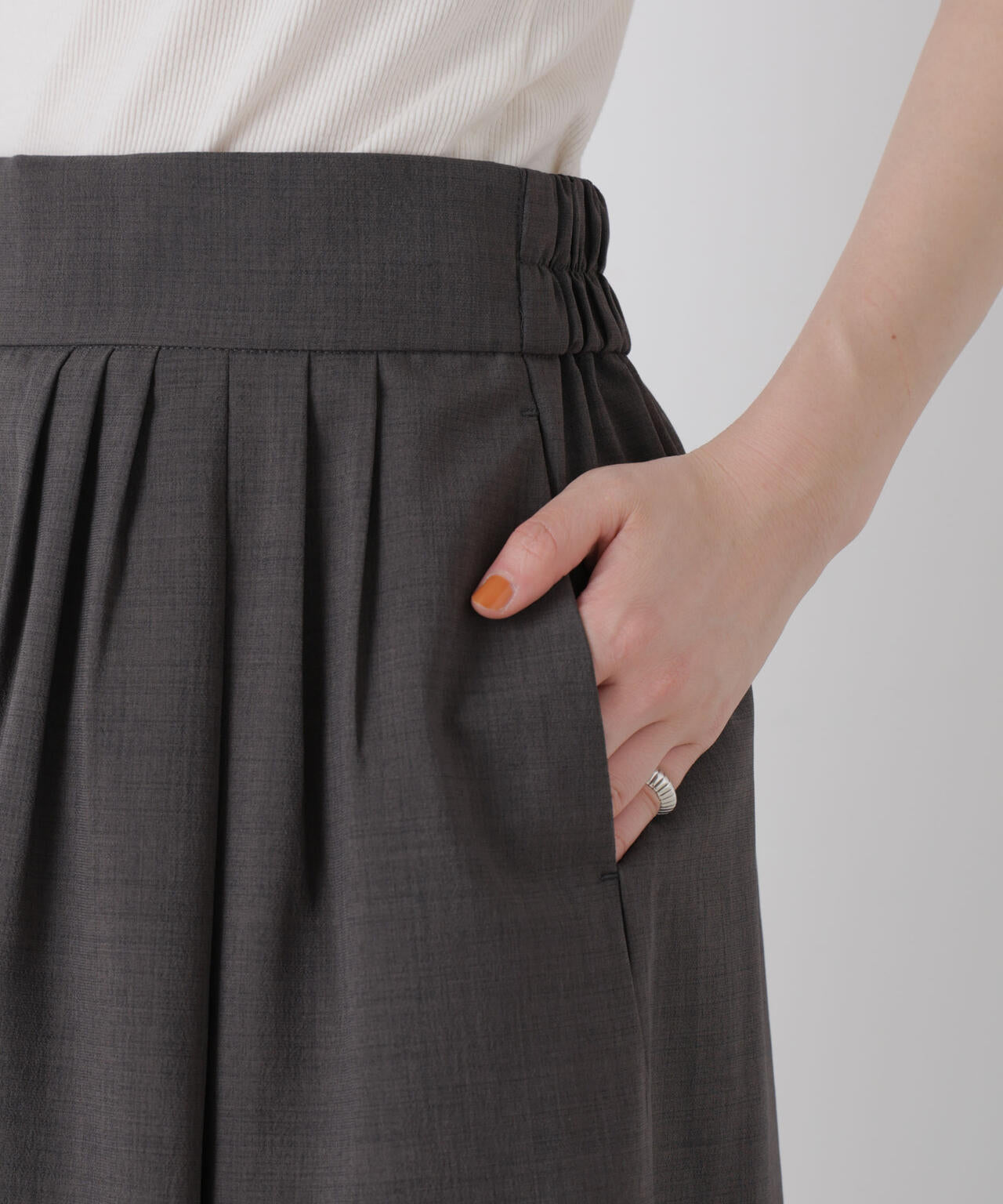 ドライマットトロギャザーワイドパンツ(セットアップ可)