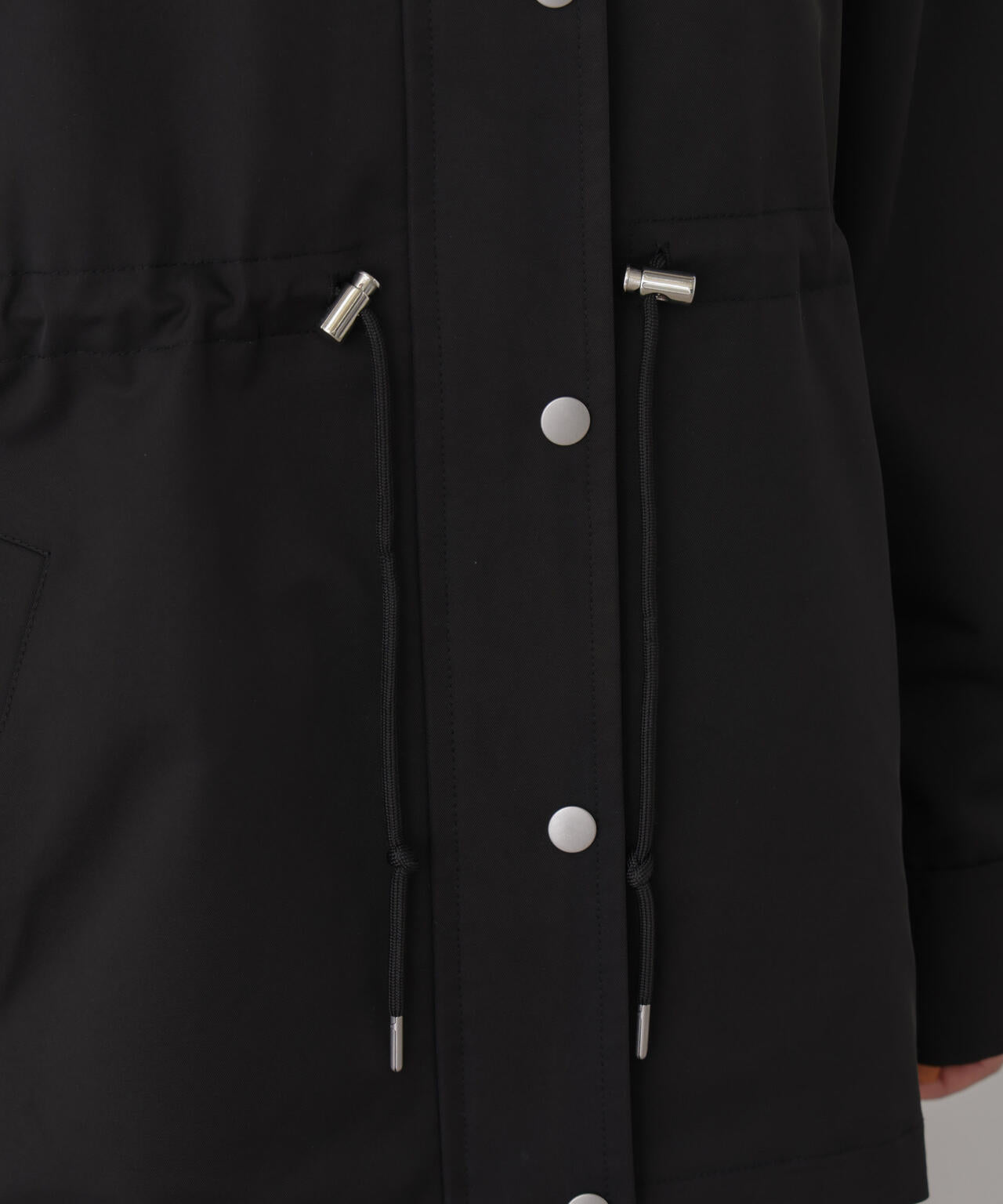 撥水加工フードブルゾン
