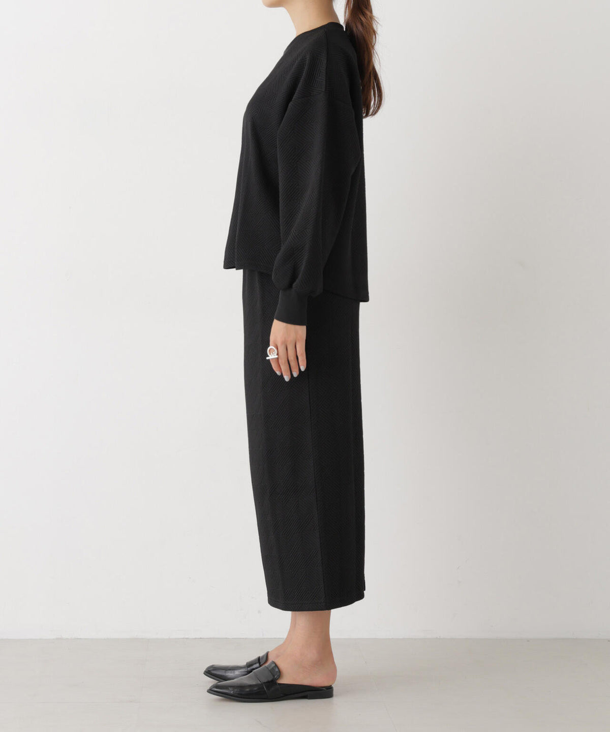 ジャガードカット セットアップ