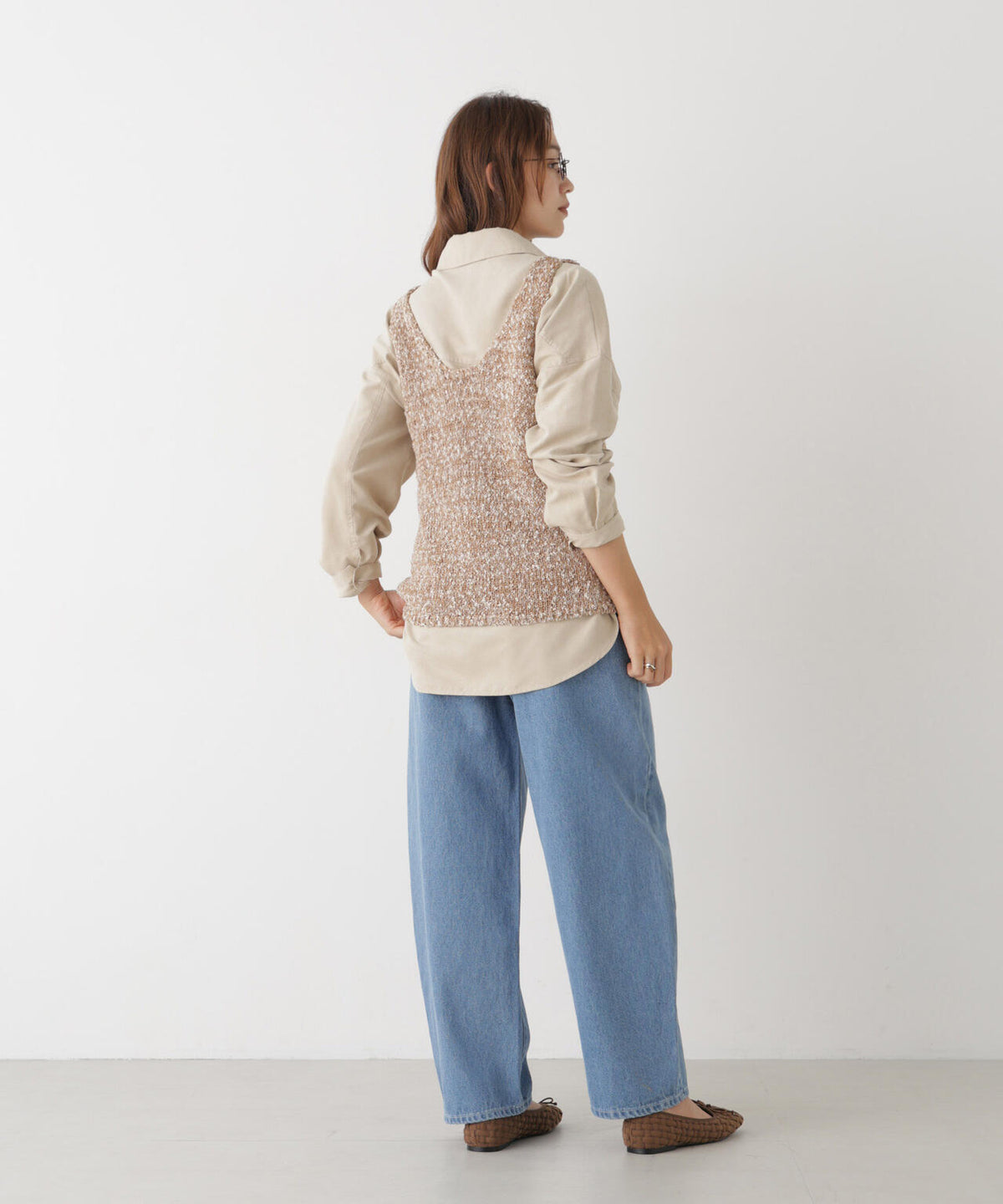 フェイクスエードシャツ(セットアップ可)