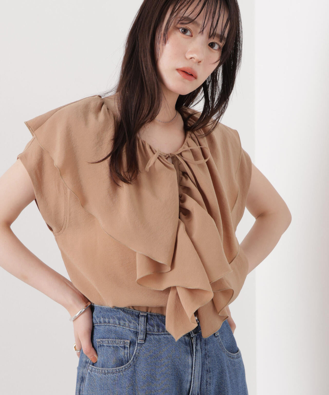 161cm 着用サイズ:F