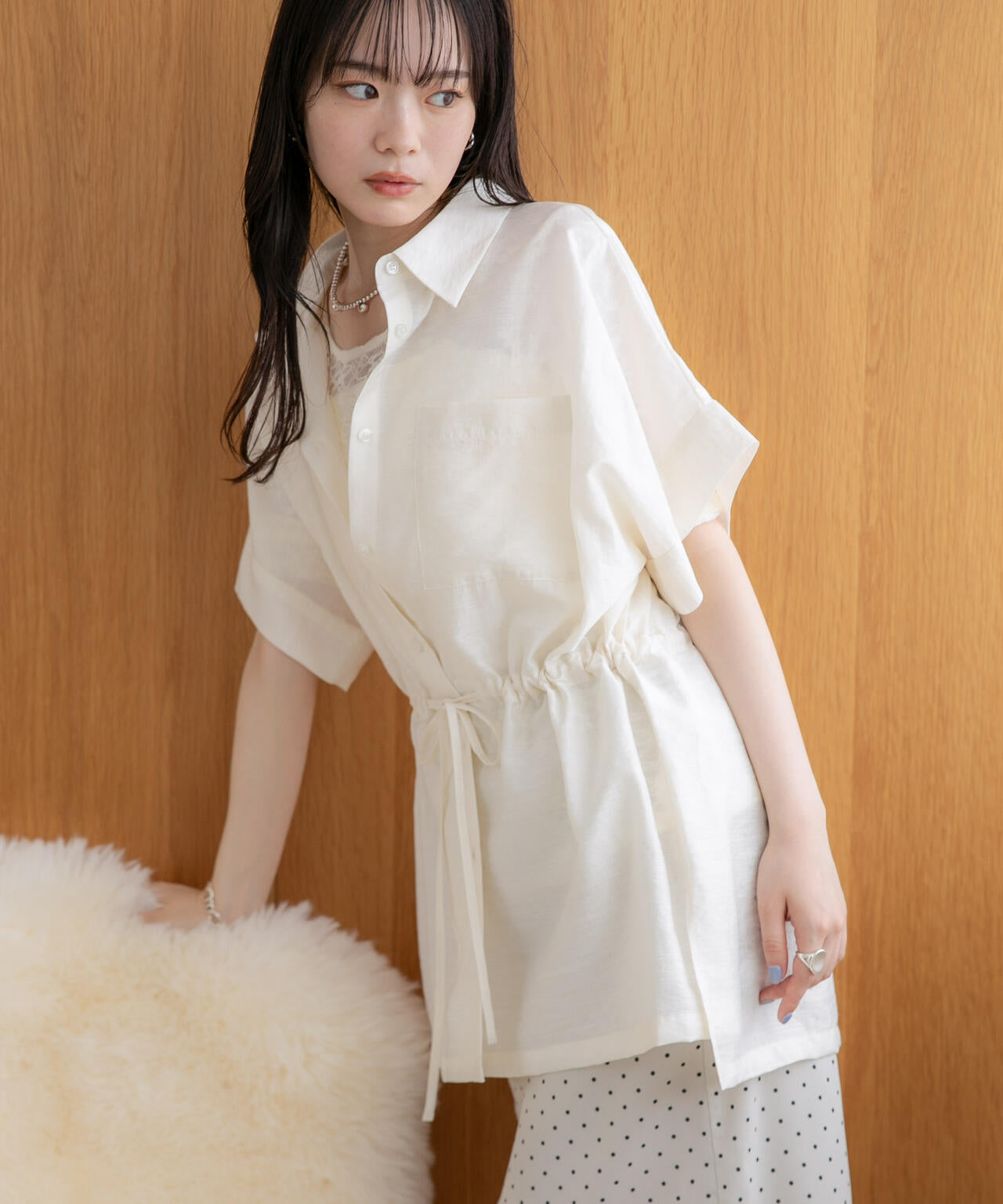 161cm 着用サイズ:F
