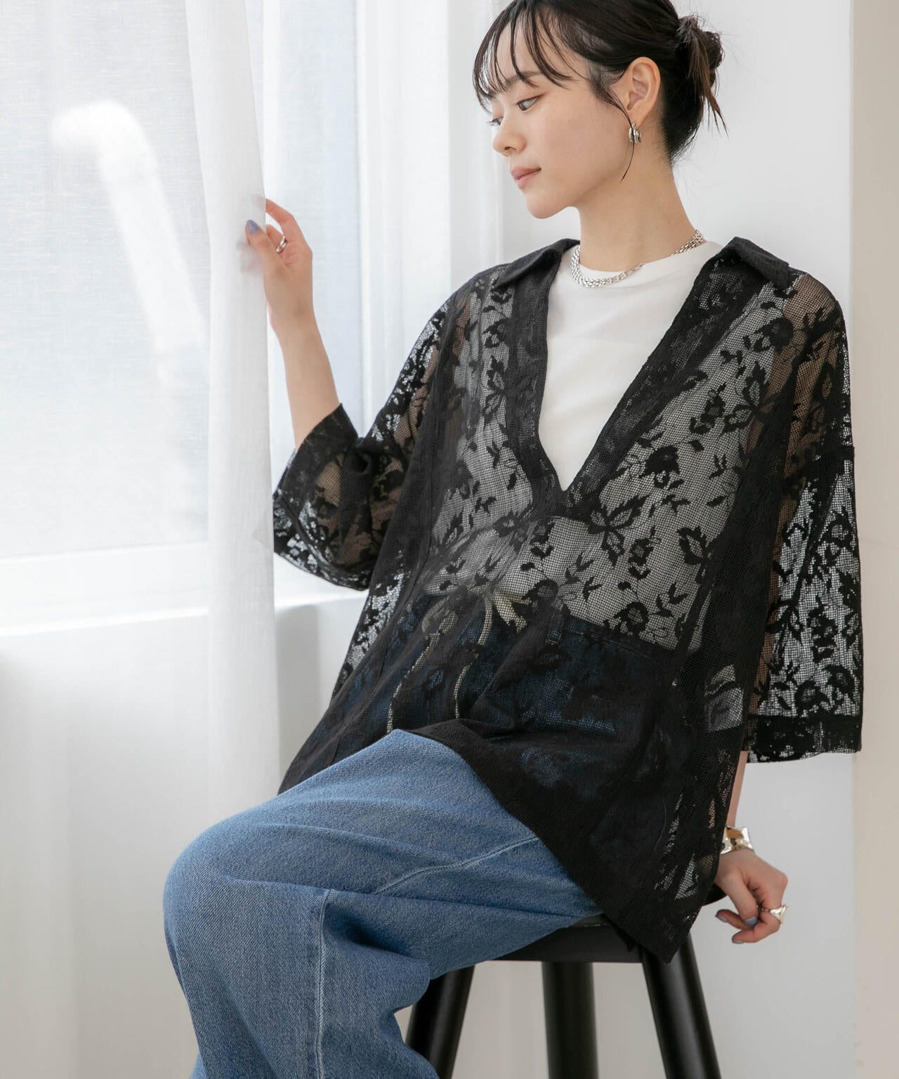161cm 着用サイズ:F
