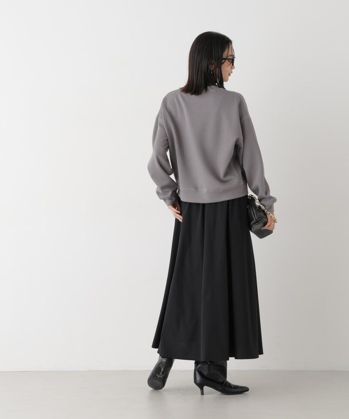 サカリバダンボールクルーネックカットカーディガン(セットアップ可)