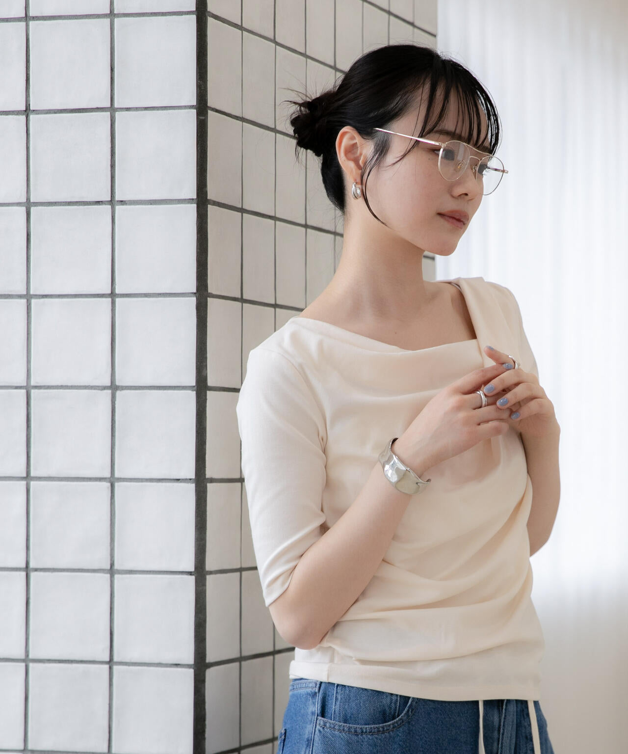 161cm 着用サイズ:F