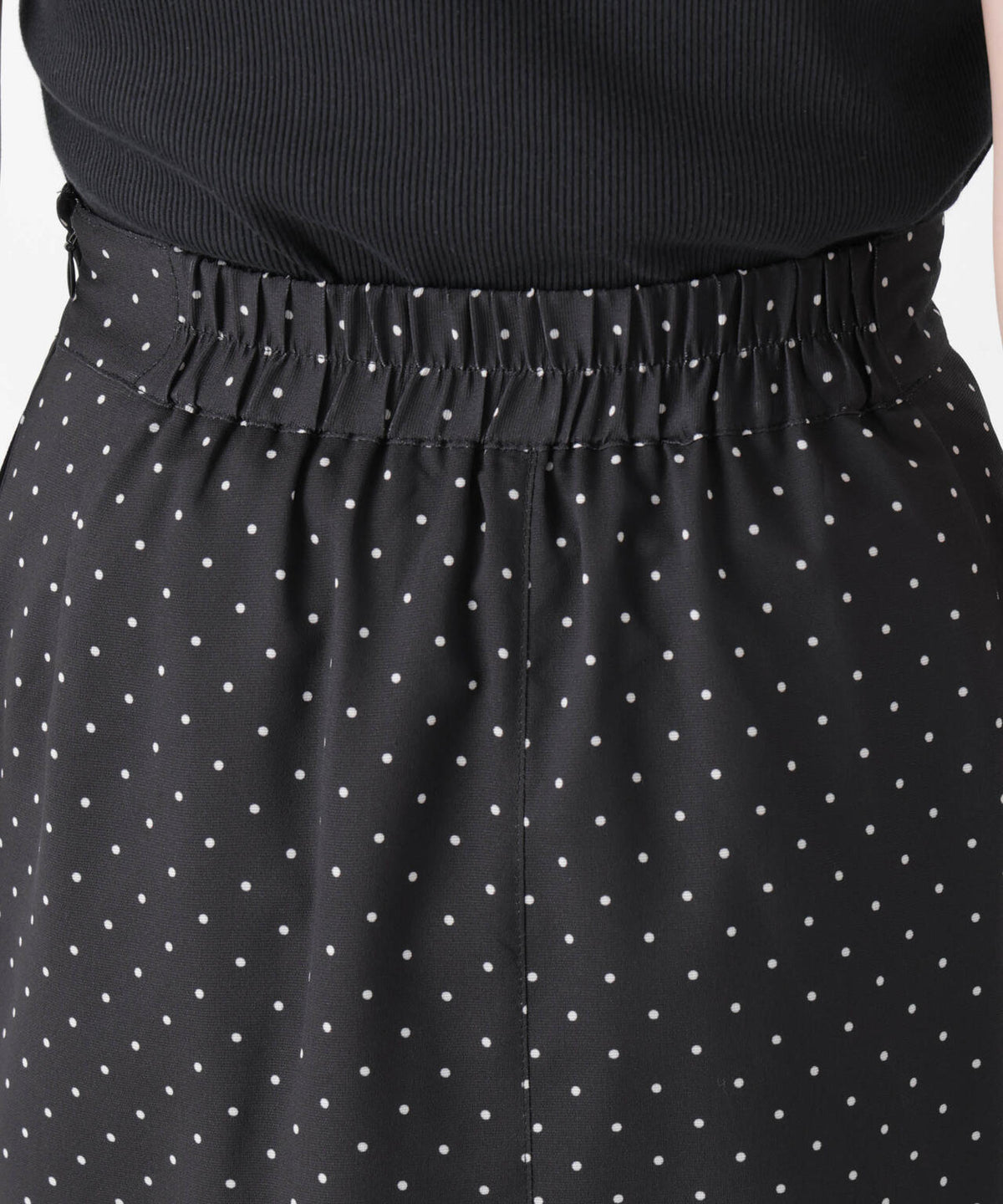 ストレートラインドットスカート(セットアップ可)
