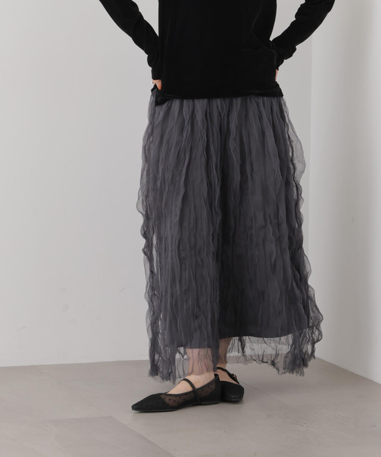161cm 着用サイズ:F
