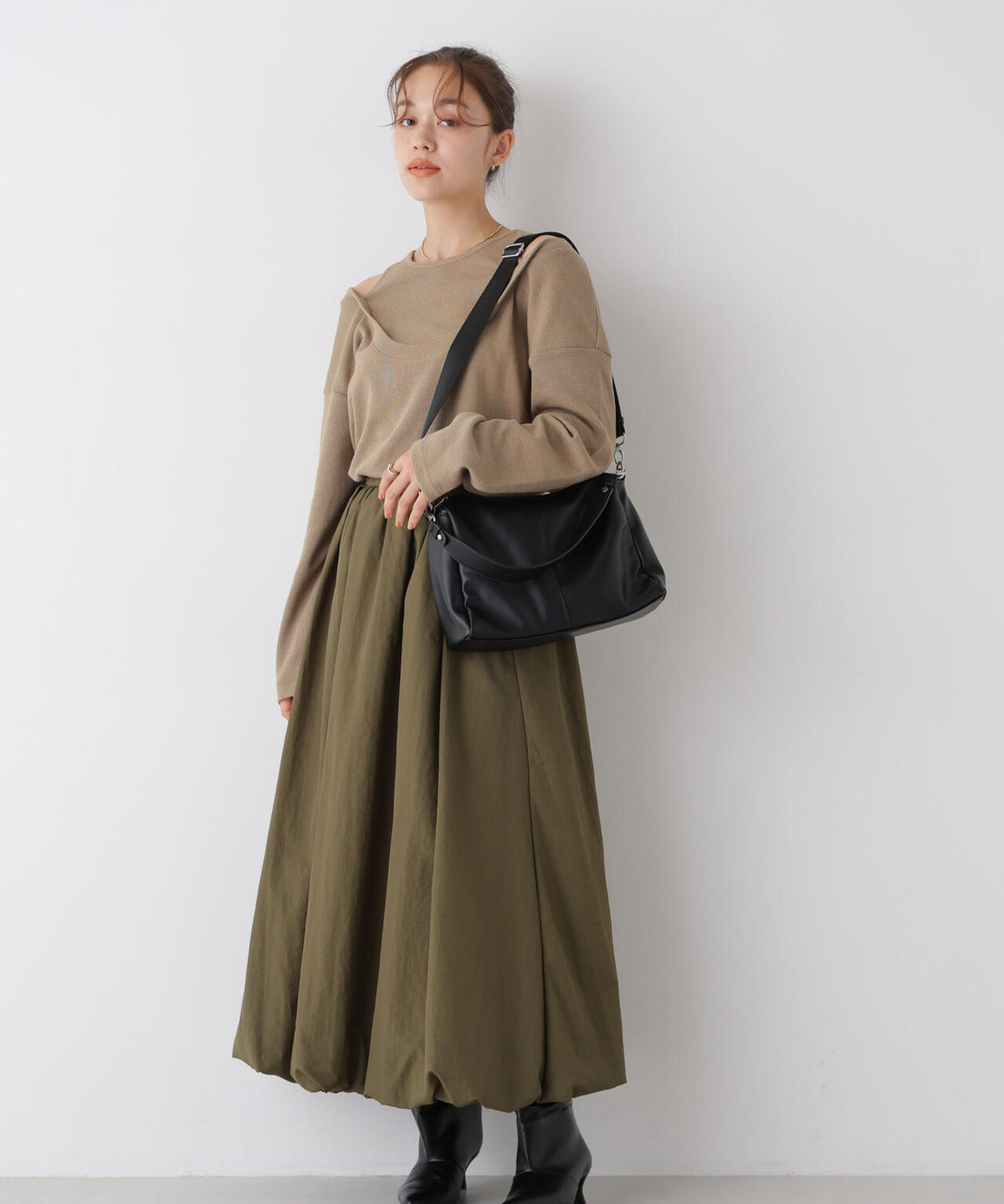 2typeショルダーストラップ付きバッグ