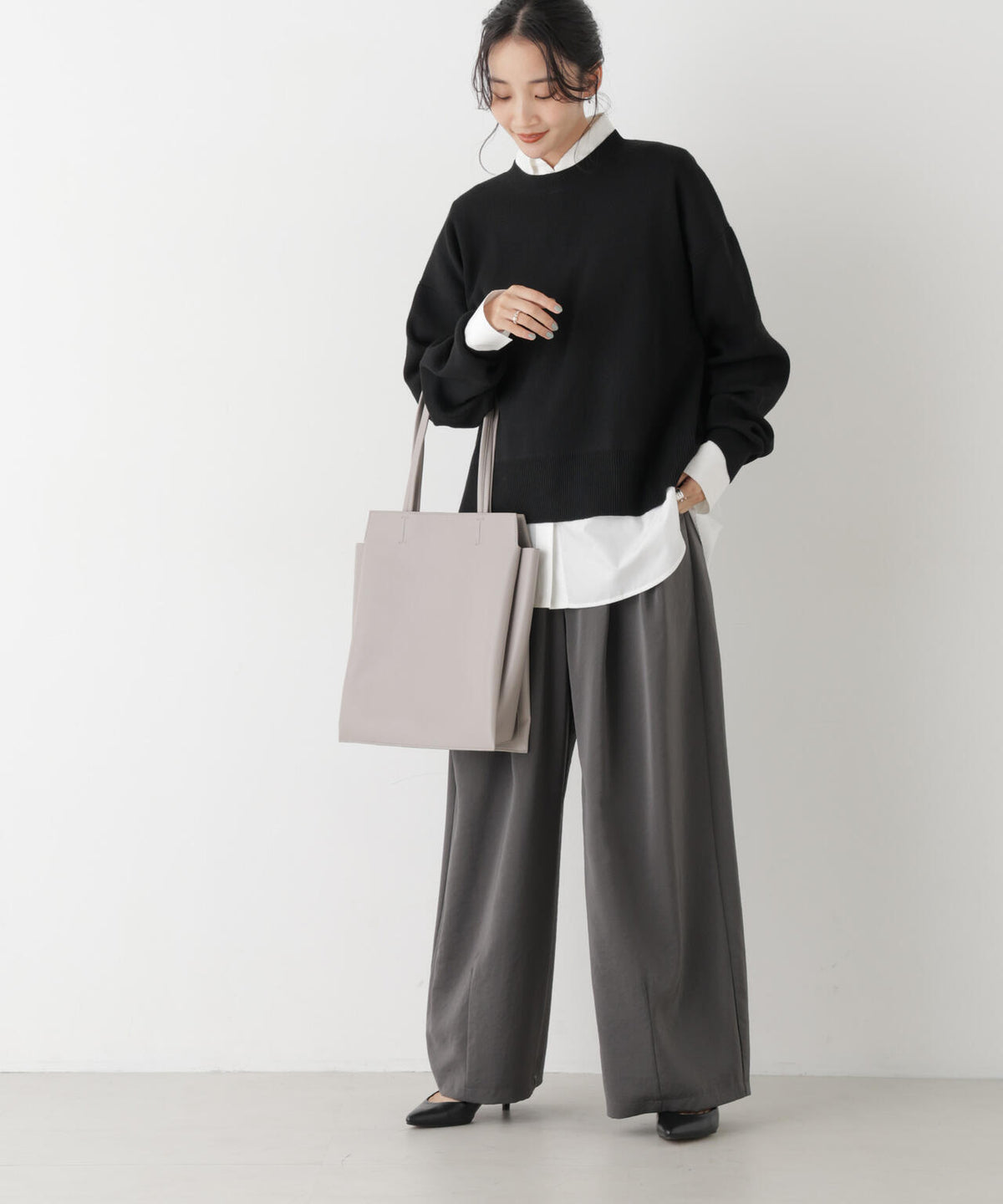 WEB限定/縦長トートバッグ