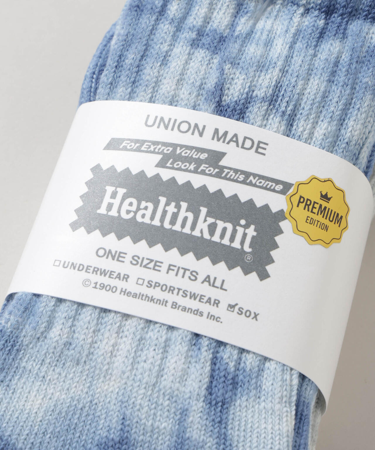 Healthknit/タイダイソックス 2足set